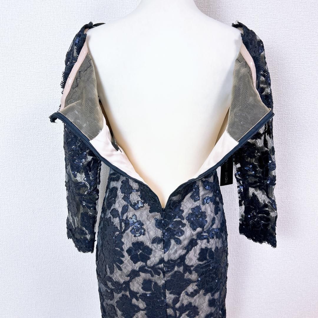 ☆タグ付☆ Tadashi Shoji ドレスワンピース レース スパンコール