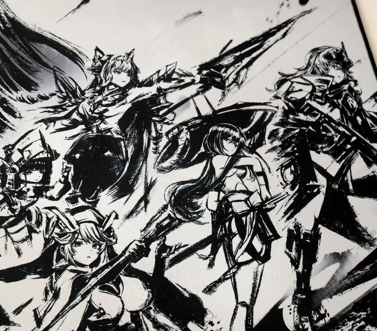 agf 勝利の女神：NIKKE(ニケ) 水墨画 ゲーミングマウスパッド大型