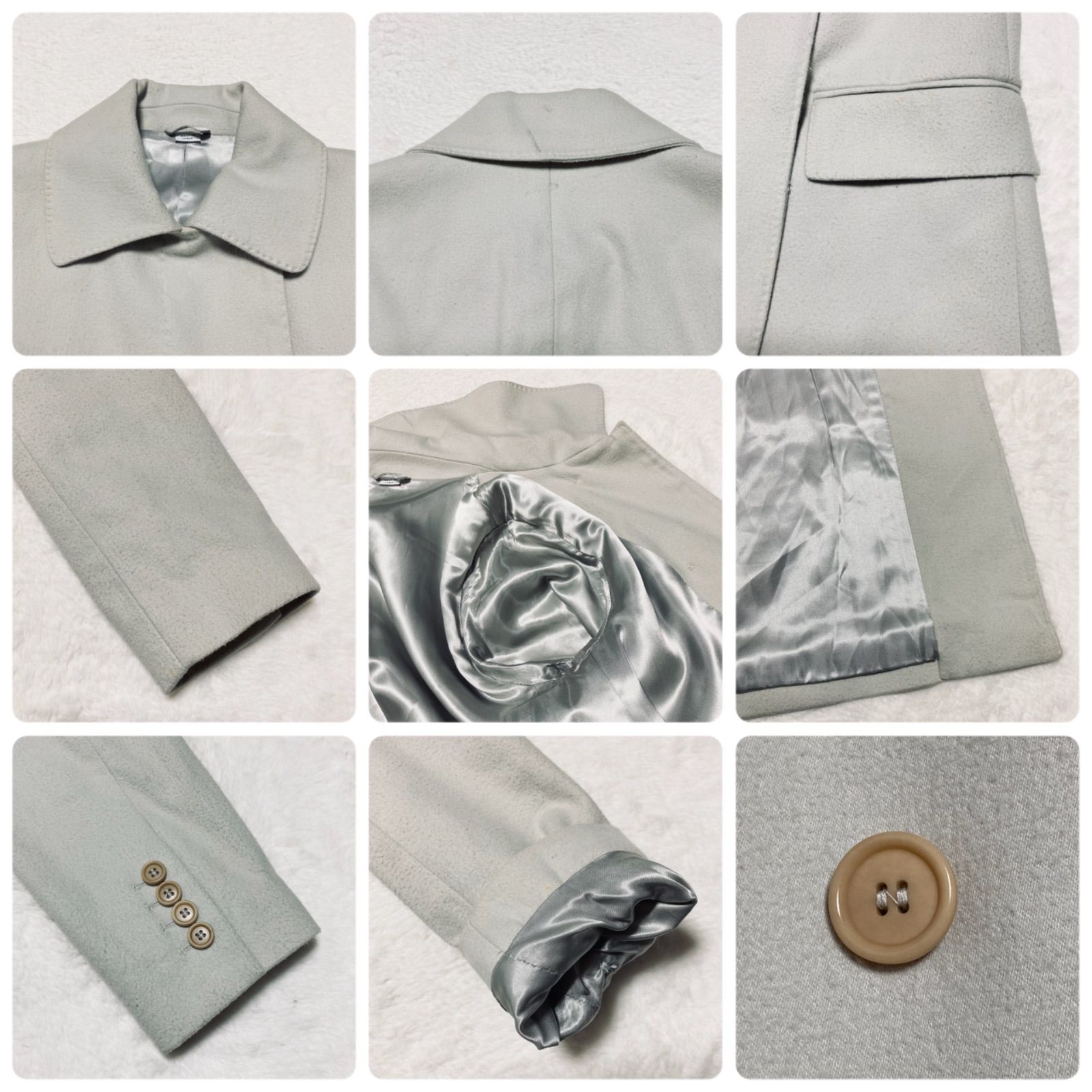 HELMUT LANG ヘルムートラング ステンカラーコート ロングコート