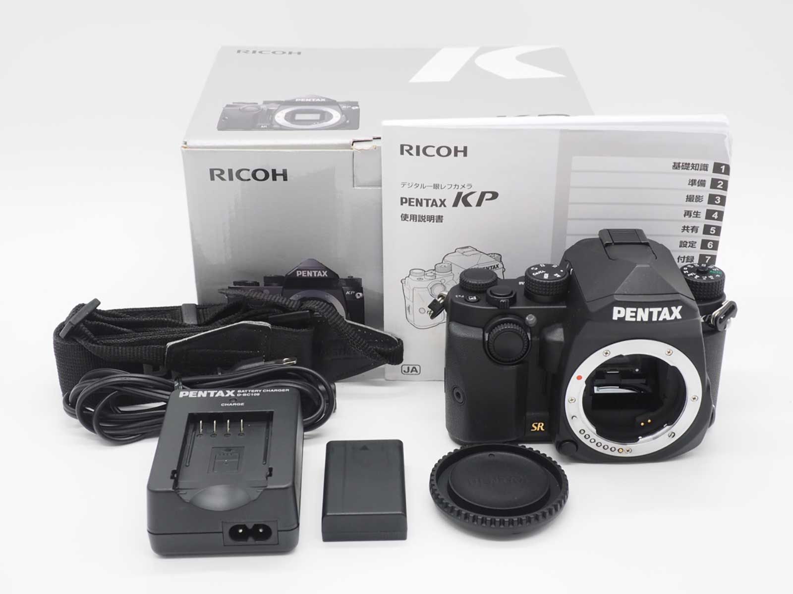 ペンタックス Pentax KP 24.3MP Digital Camera Black Body 17164