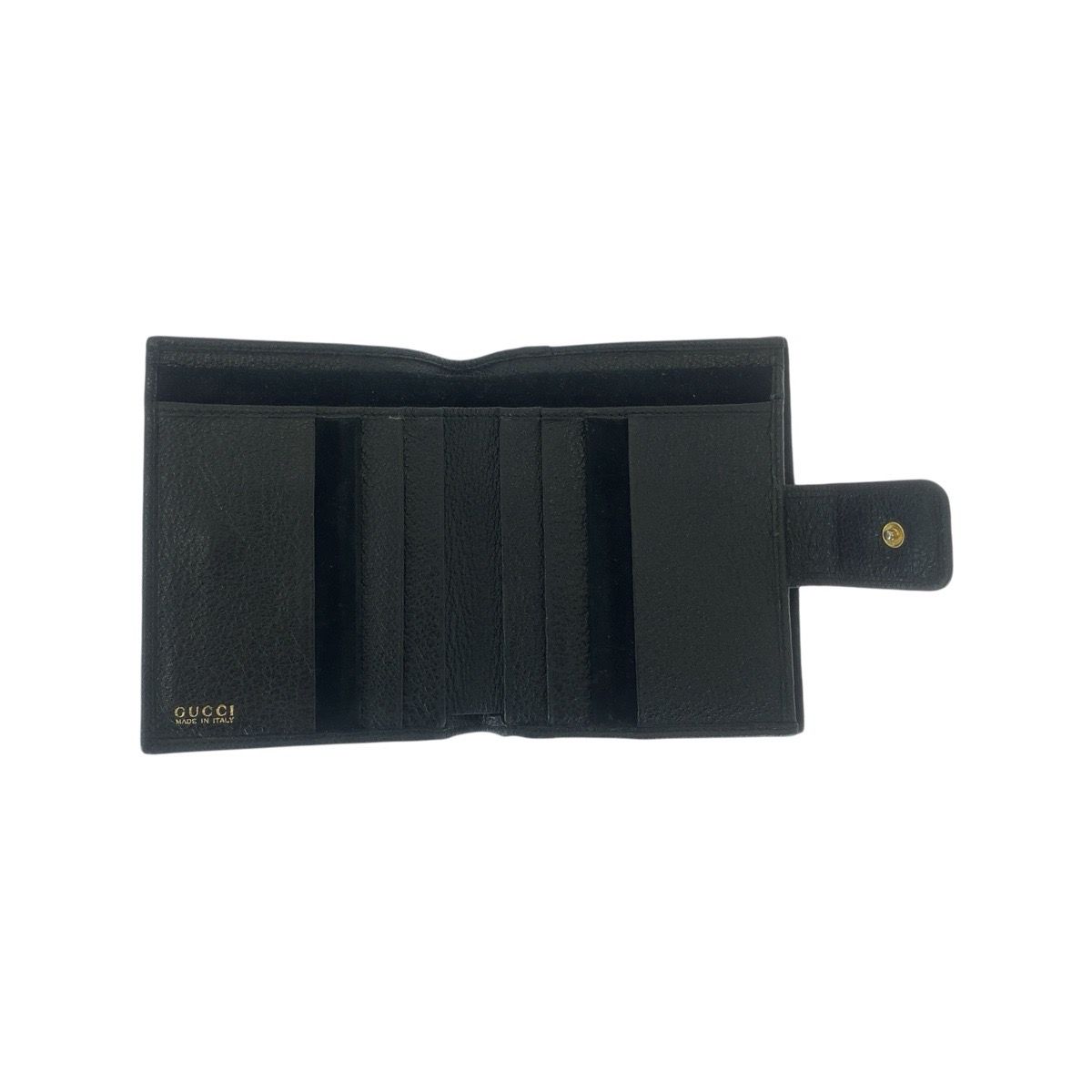 セール中 GUCCI グッチ ヴィンテージ バンブー ブラック 黒 ゴールド