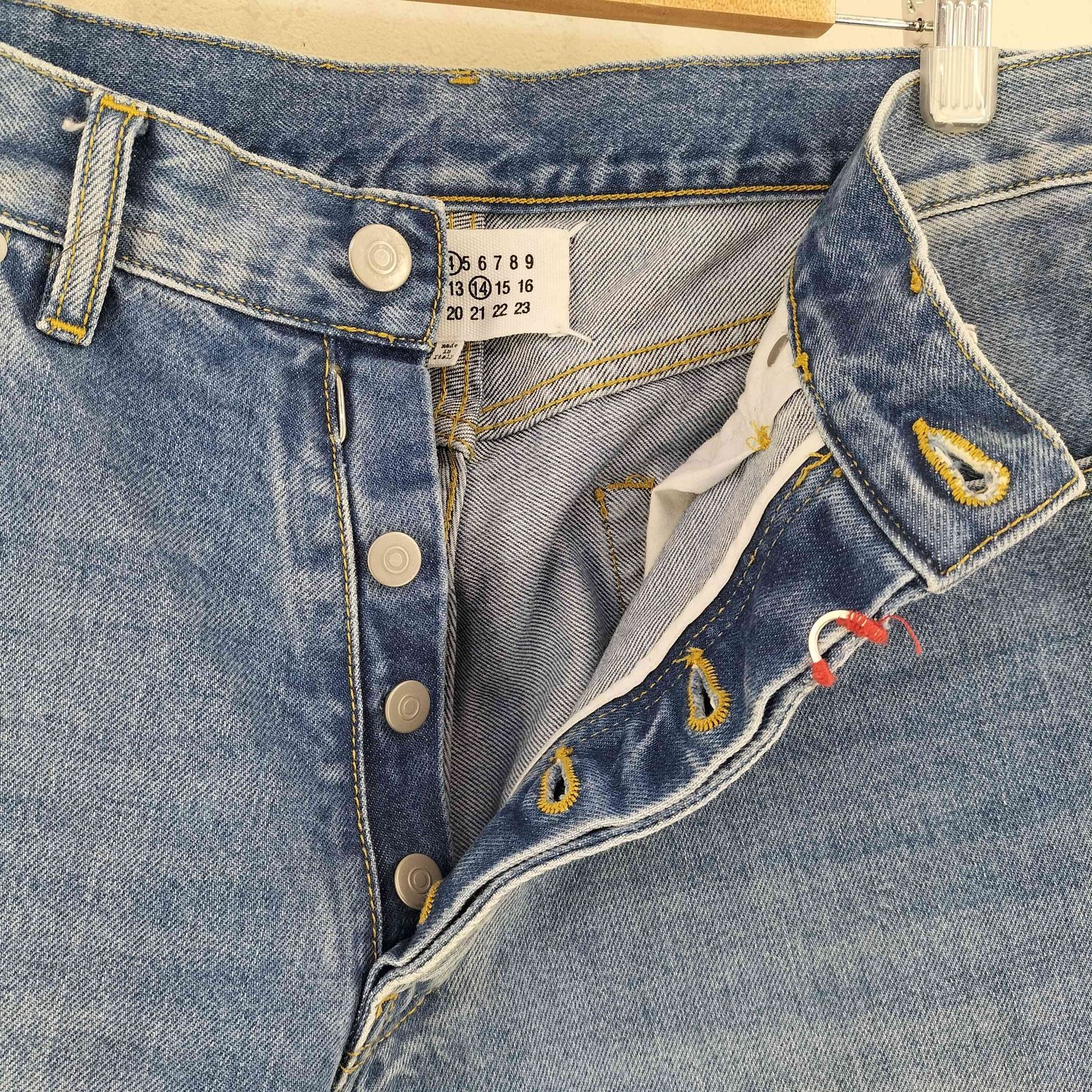 メンズ メゾンマルジェラ Maison Margiela 4 14 ストレート デニム 