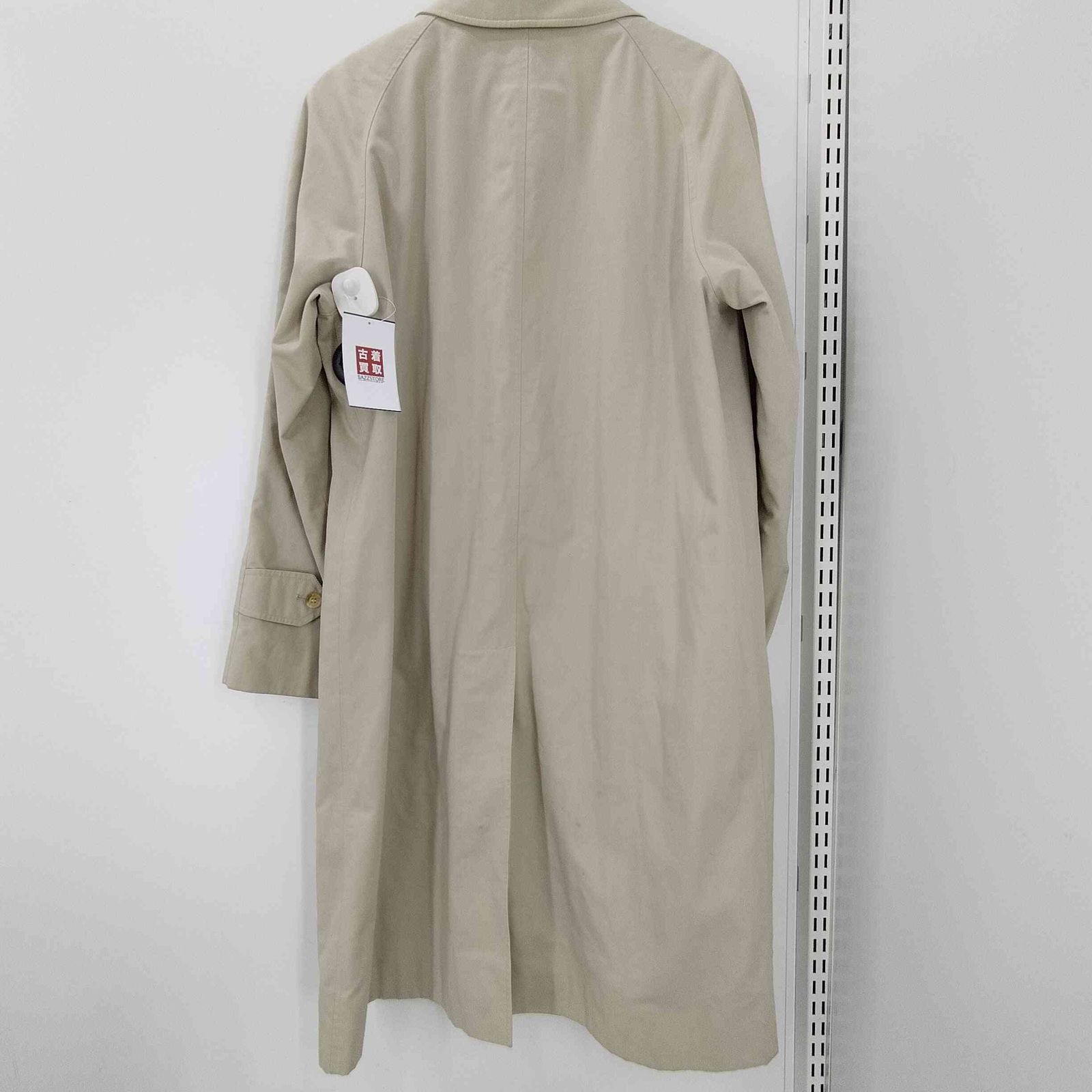 BURBERRYS(バーバリーズ) 90S 裏地ノバチェックライナー バルマカーン ステンカラー コート メンズ 表記無 【中古】【ブランド古着バズストア】 バーバリーズ BURBERRYS 90S 英国製 STYLED EXCLUSIVELY FOR SANYO