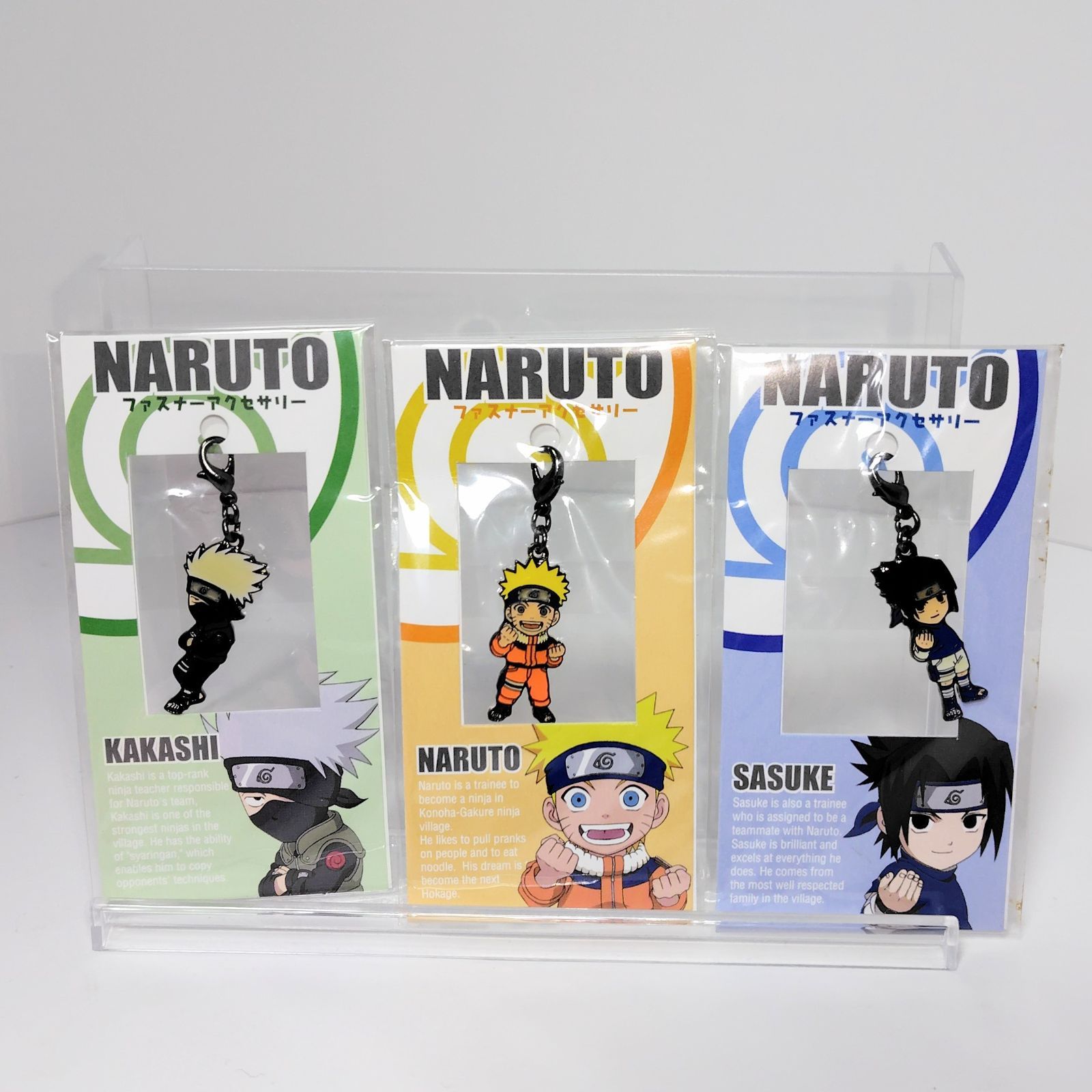 ムービック ナルト NARUTO-ナルト- ファスナーアクセサリー セット 