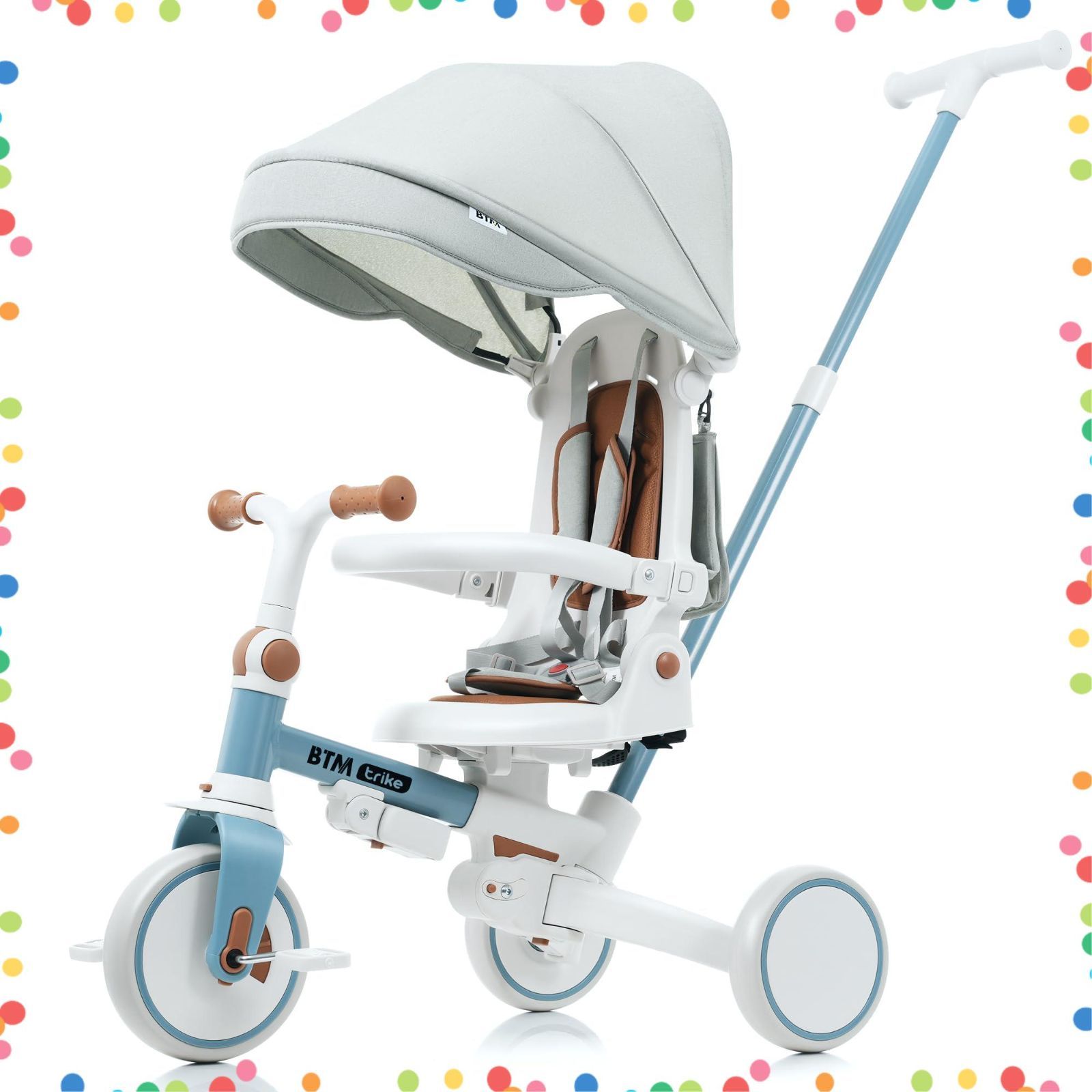 特価商品】折りたたみ 三輪車 カバー アップグレード ベビーカー 