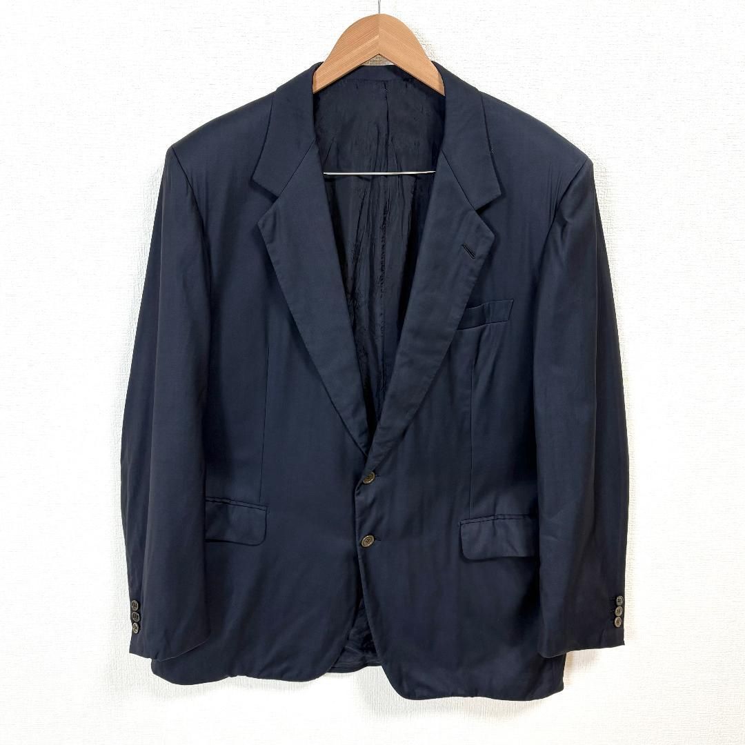 Brioni テーラードジャケット メンズ 42/52 ネイビー 無地 - メルカリ