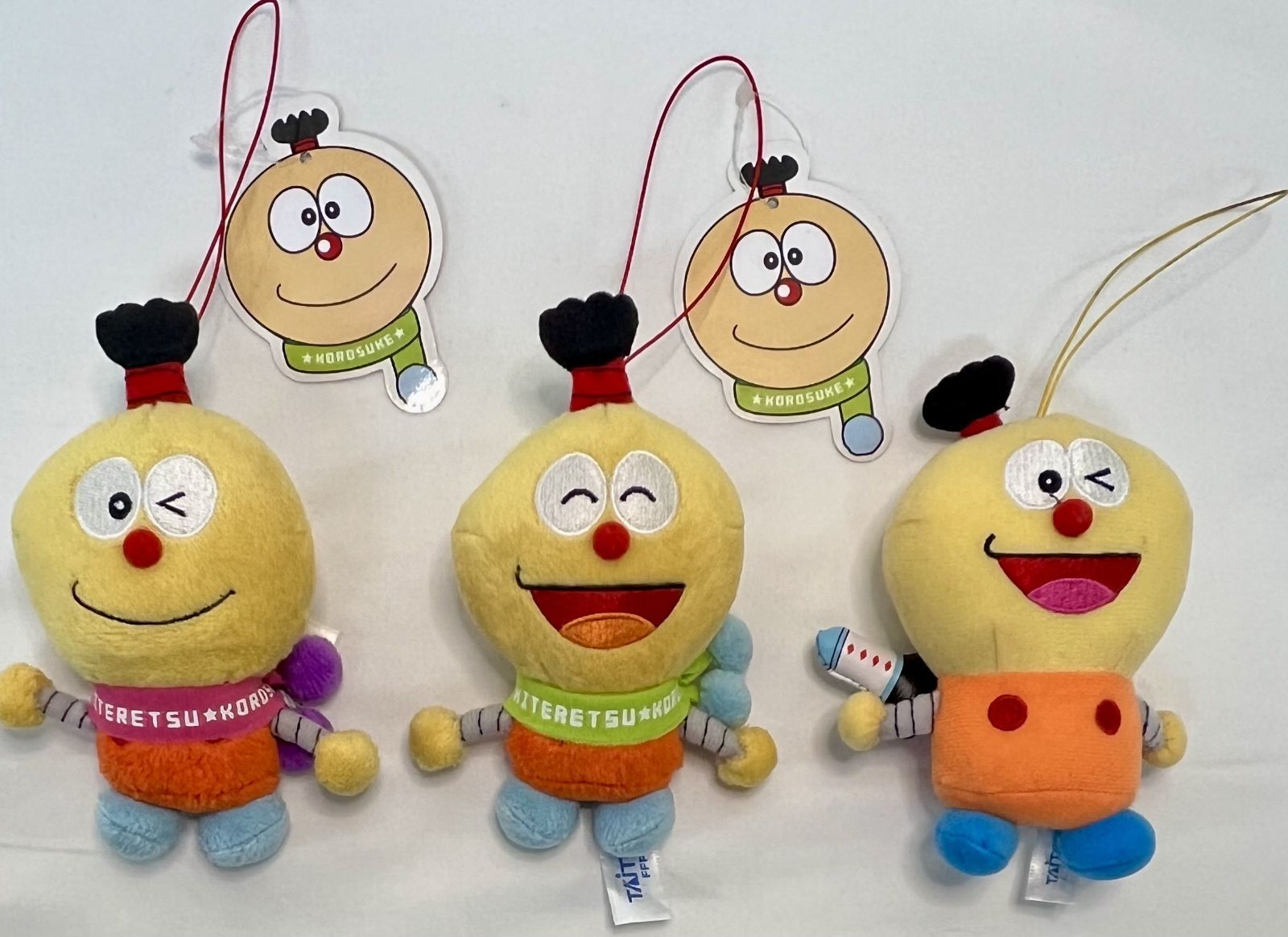 キテレツ大百科 コロ助 ぬいぐるみ まとめ売り キテレツ大百科 コロ助 マスコット 3種セット まとめ売り - メルカリ