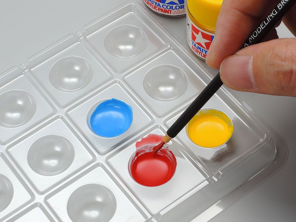 専用出品です 87195 筆塗りパレット(18皿X5枚) - メルカリ