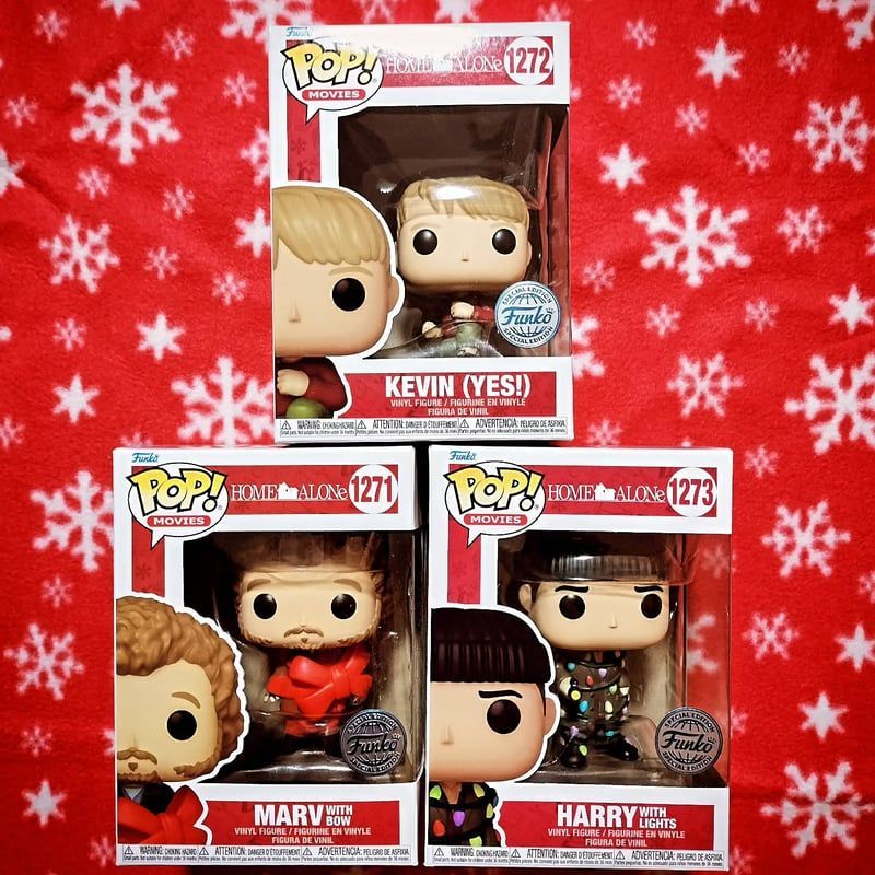 ファンコ ポップ 『ホーム・アローン』 ケビン、ハリー、マーヴ 3体