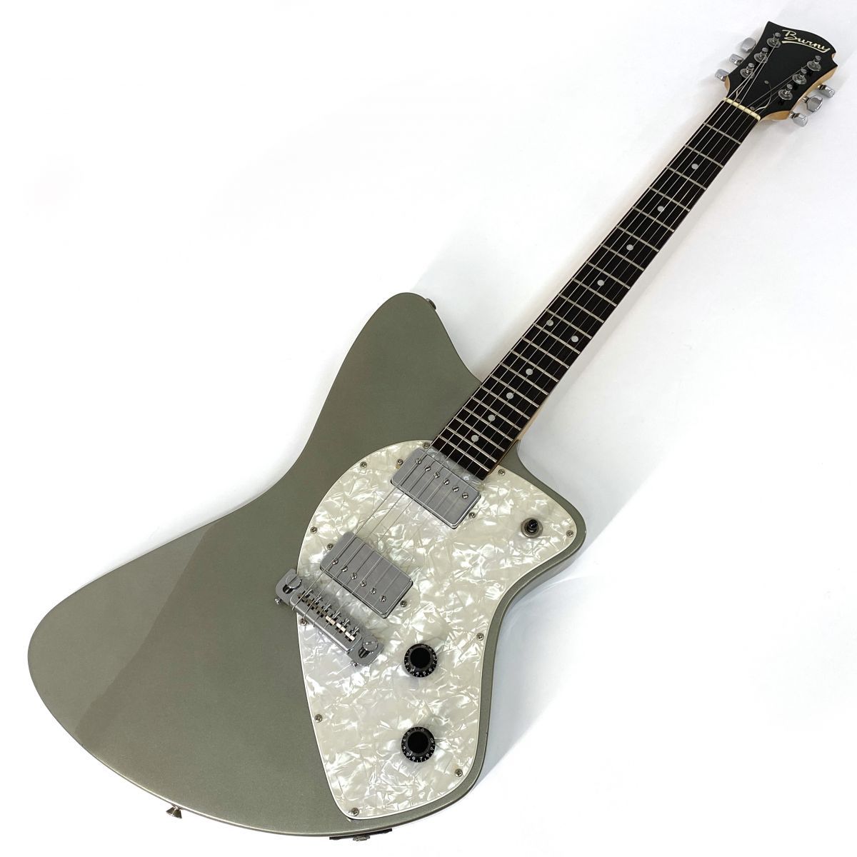 Burny バーニー H-45 シルバー エレキギター ※中古 - メルカリ