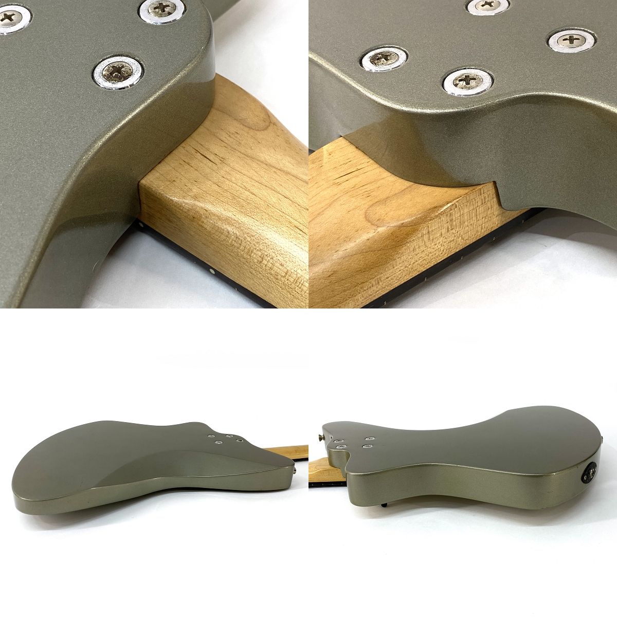 Burny バーニー H-45 シルバー エレキギター ※中古 - メルカリ