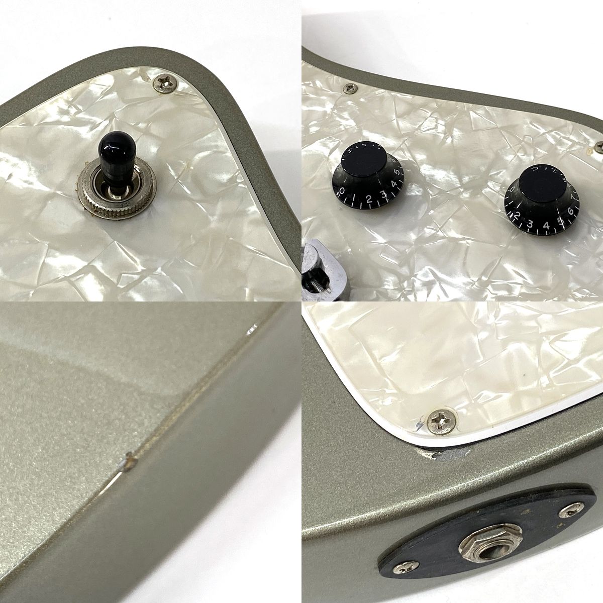 Burny バーニー H-45 シルバー エレキギター ※中古 - メルカリ