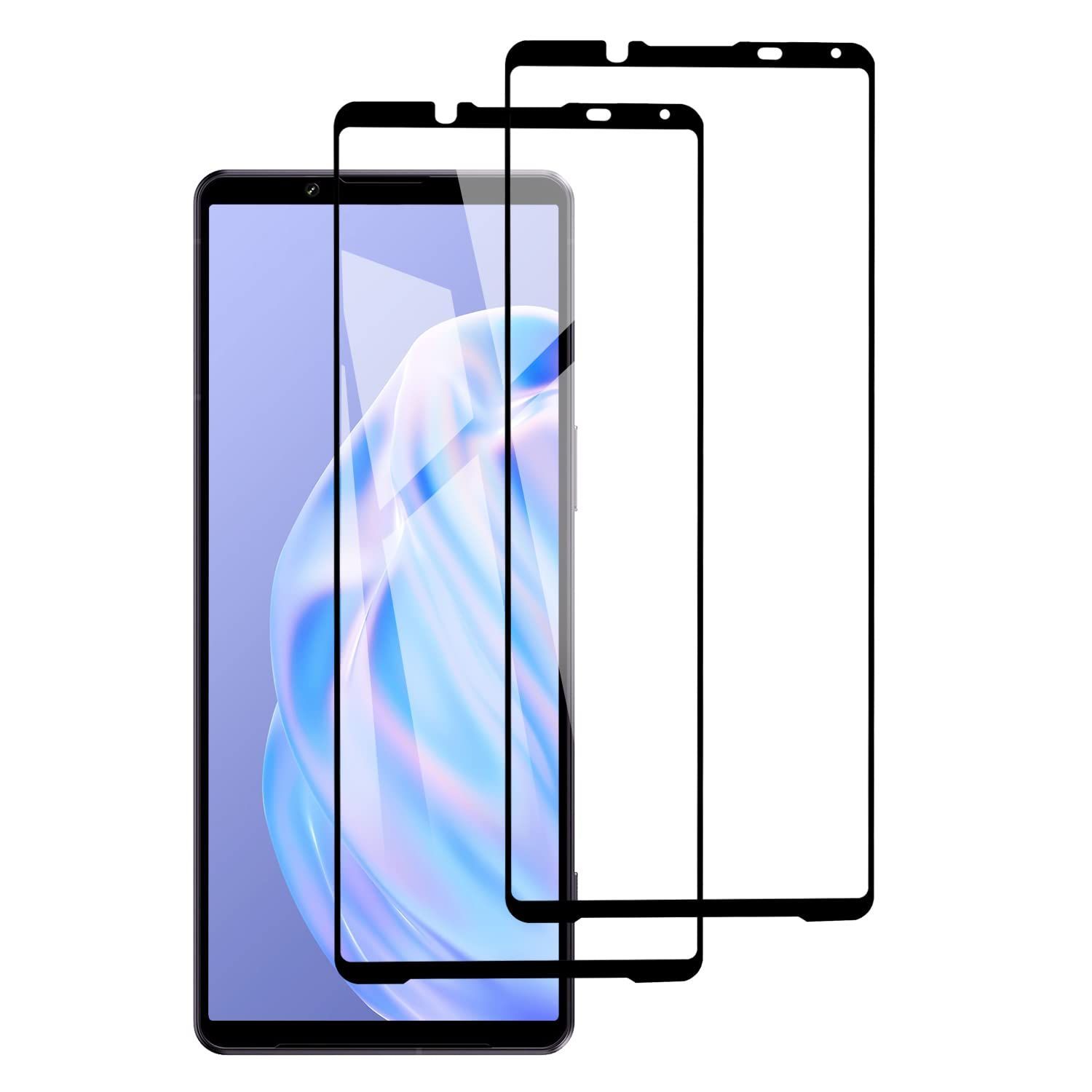 2枚入り】 Xperia 5 IV 用 ガラスフィルム 高透過率 全面保護 SOG09 SO