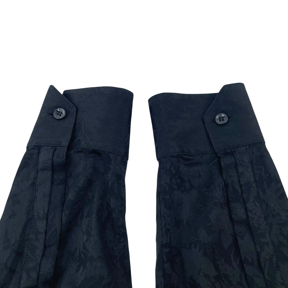 サンローラン　シルク　シャツ　長袖　シャツ サンローランパリシルクシャツ