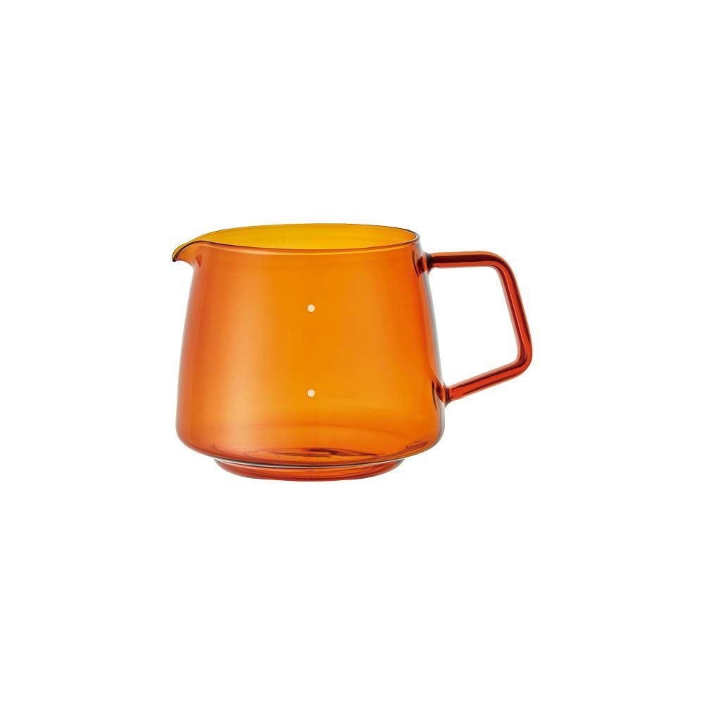 【限定セール，得価】 【在庫処分】ジャグ 4cups SEPIA アンバー (キントー) 電子レンジ・食洗機対応 目盛付き KINTO 21749 ドリップスタンド・コーヒードリッパー