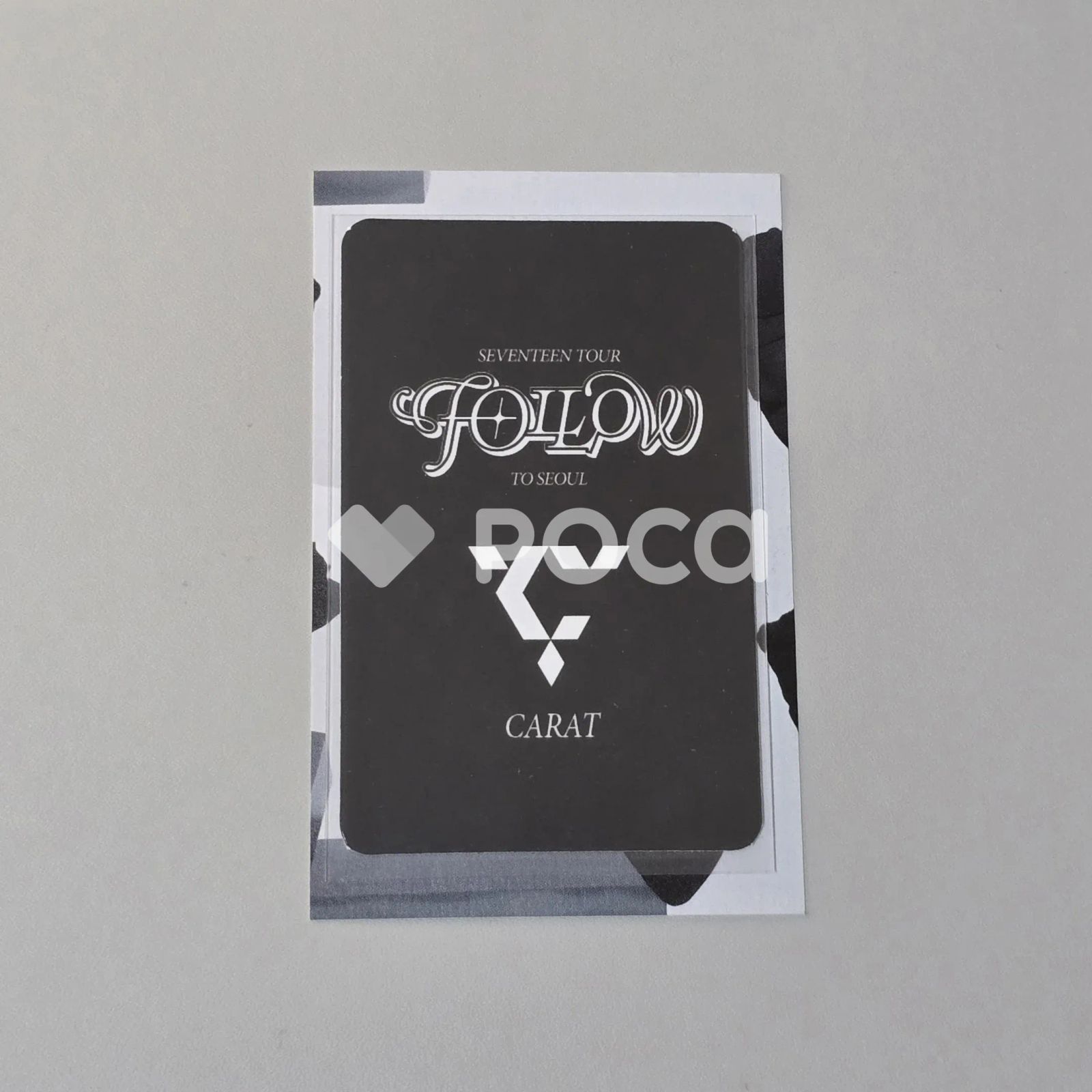 SEVENTEEN ウジ セブチ SEVENTEEN TOUR FOLLOW TO SEOUL CARAT ZONE