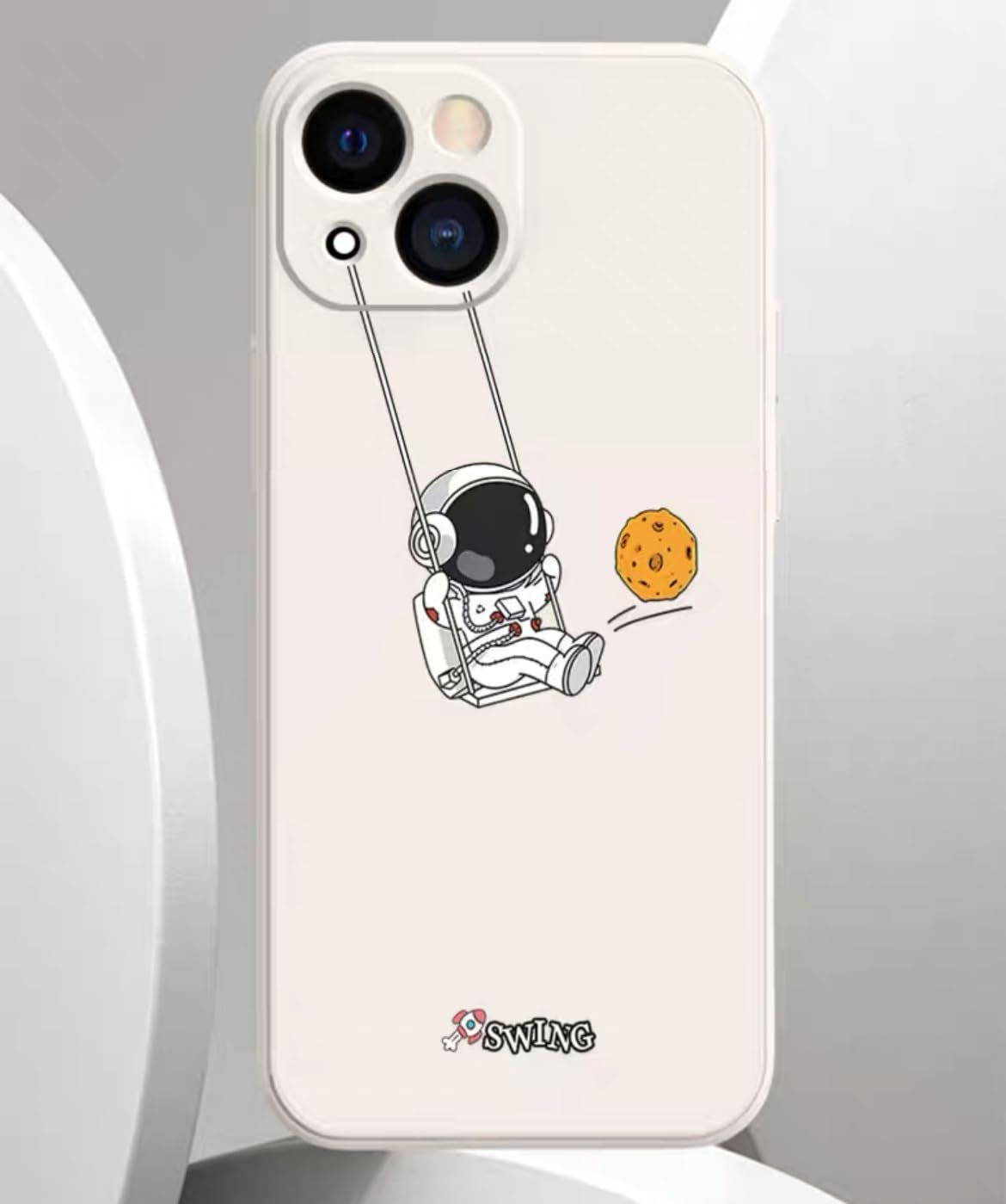 【新着商品】iPhoneケース（いPhone 15 ストラップ付（1件） シンプル シリコン リキッド ユニバース おしゃれ 人気 韓国風 スマホケース ，#1 個性 アニメ お洒落 軽量 耐衝撃 ソフトケース 液体