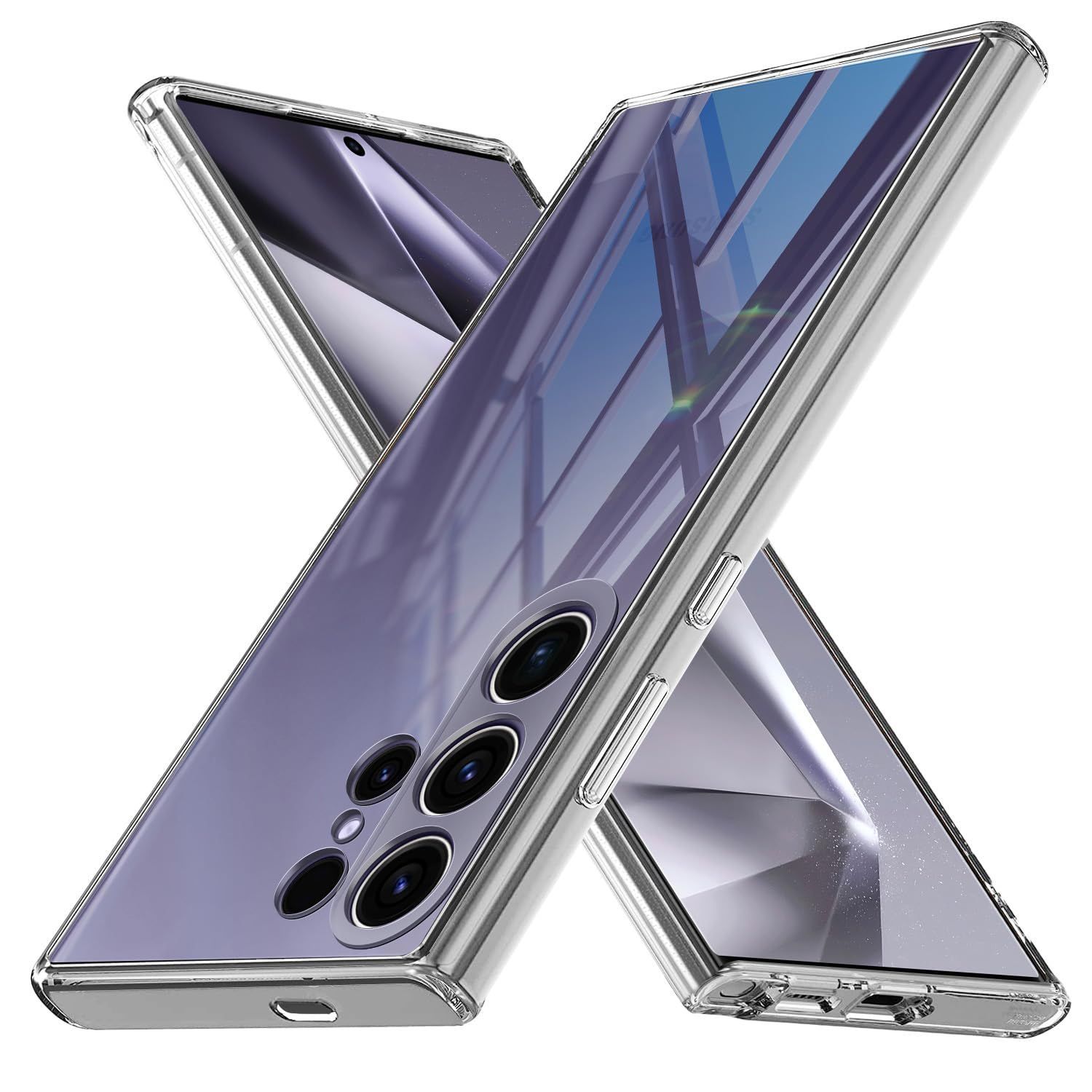 【数量限定】ケース クリア SC-52E スマホケース Ultra ワイヤレス充電対応 ギャラクシーS24 Ultra カバー S24 透明 ソフト tpu ストラップホール付き Galaxy 軽量 耐衝撃 保護カバー 全透明