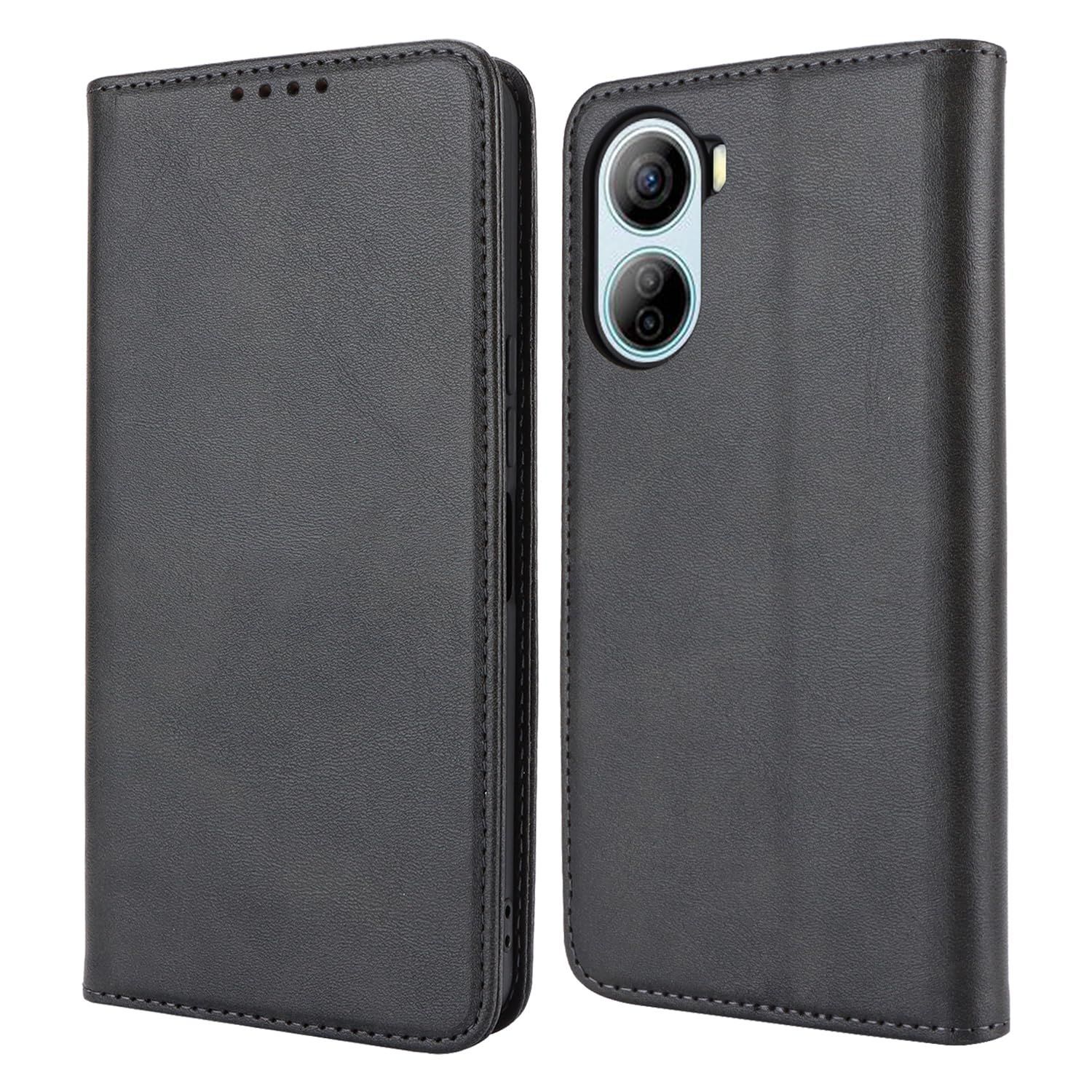 【限定SALE，SALE】 【人気商品】【Hamany】 libero 5g iv ケース 手帳型 libero5givスマホケース リベロ5g4 A302ZT 携帯ケース 耐衝撃 全面保護 耐摩擦 内蔵マグネット スタンド機能 ストラップホール付き-紳士黒 その他
