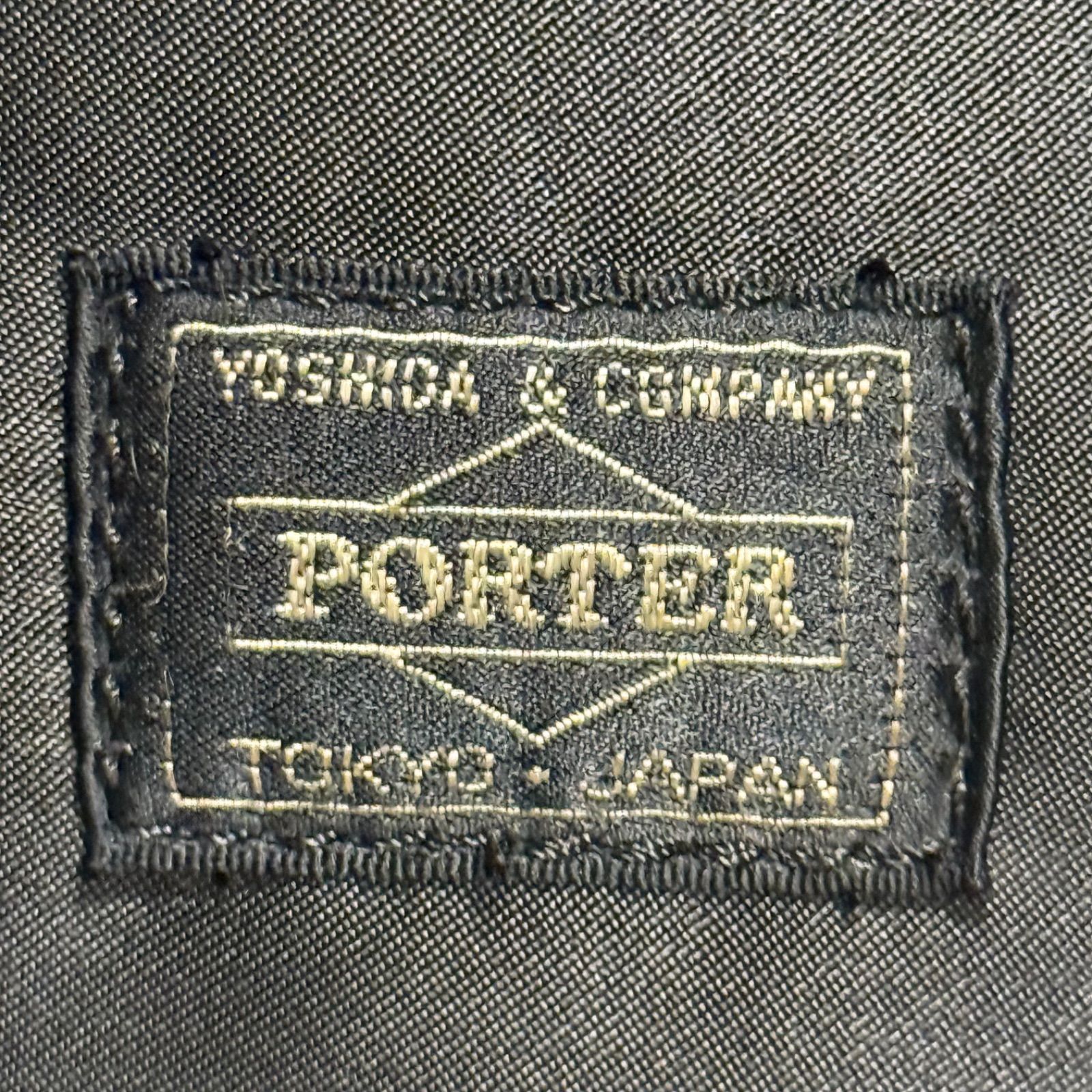 HEAD PORTERヘッドポーター 2Wayショルダーバッグ　ブラック HEADPORTER - HEAD PORTER ポーター/吉田カバン ウエストバッグ