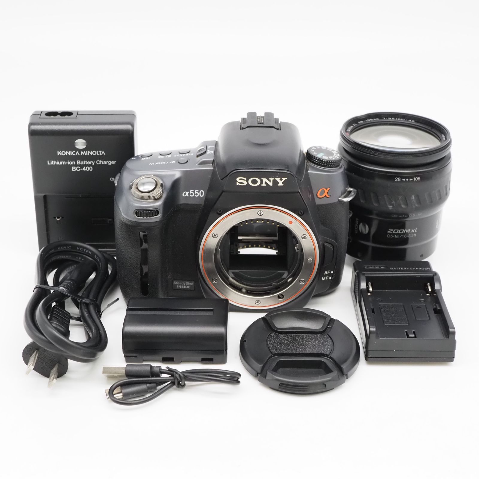 □極上品□ SONY（ソニー） α550 ズームレンズキット DT 18-55mm F3.5