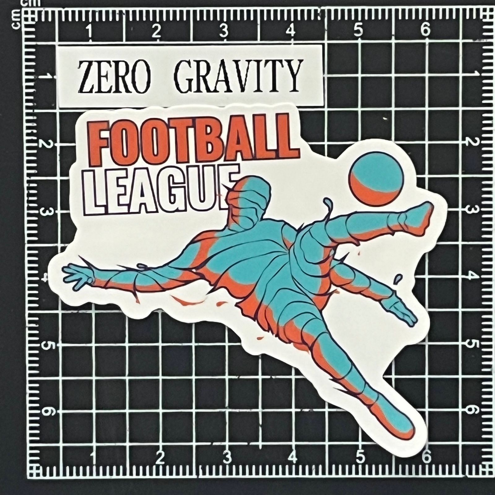I840 サッカー・フットサル防水ステッカー ZEROGRAVITY - メルカリ