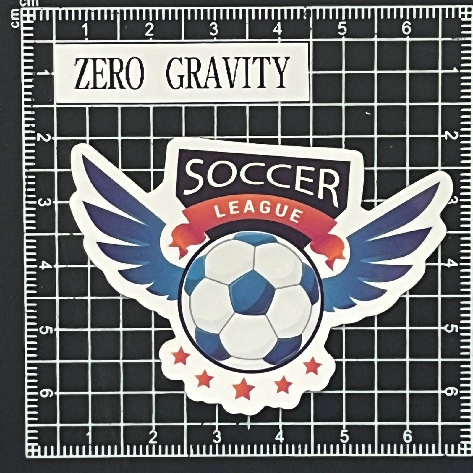 I817 サッカー・フットサル防水ステッカー ZEROGRAVITY - メルカリ