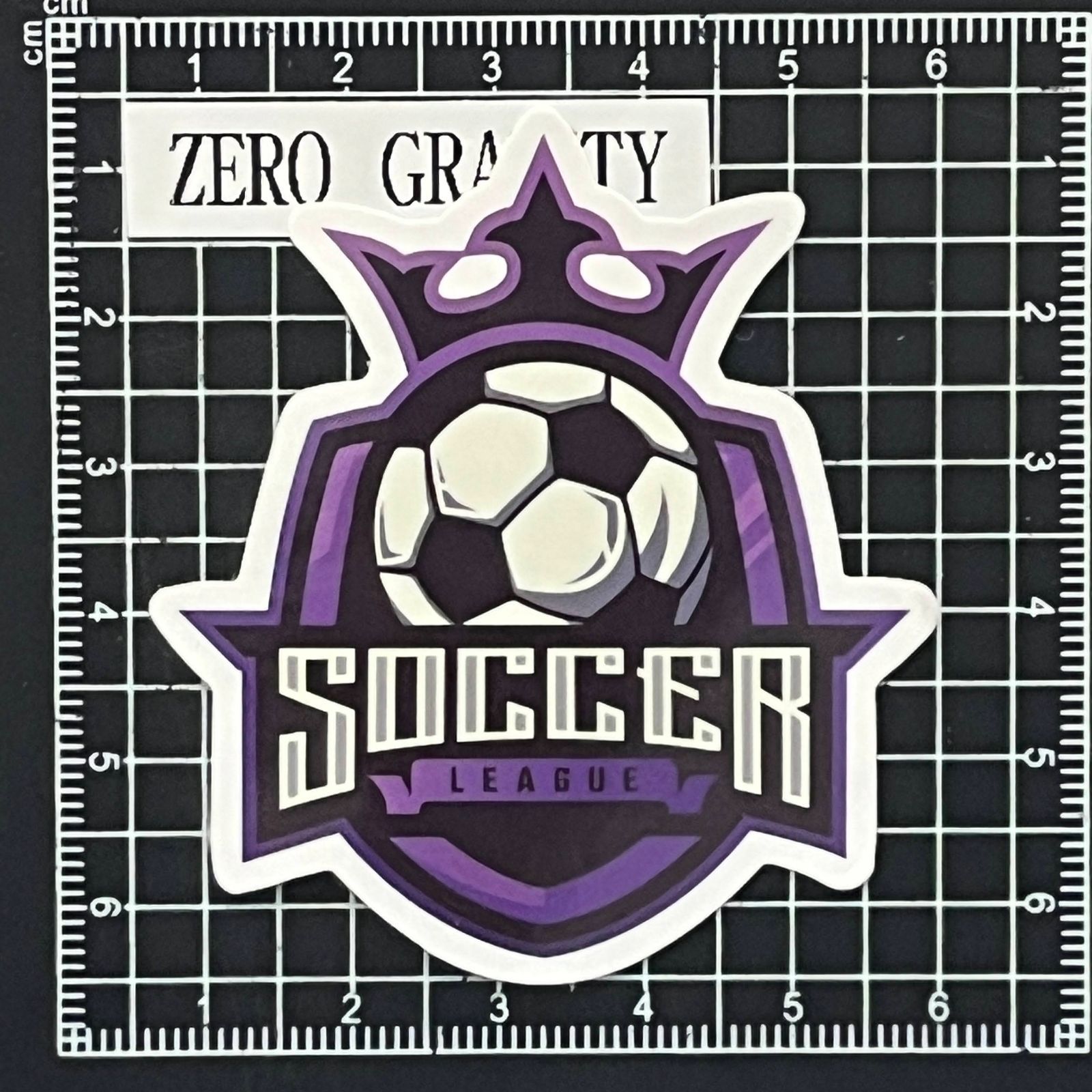 I821 サッカー・フットサル防水ステッカー ZEROGRAVITY - メルカリ