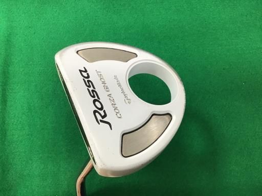 【中古】 テーラーメイド Rossa GHOST agsi+ CORZA 35インチ レフティ パター PT スチール (フレックスその他) メンズ 男性用 左利き レフティ 左用 Cランク ゴルフクラブ