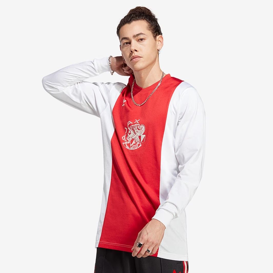 アヤックス サッカーウェア adidas 赤白 送料無料・匿名配送】adidas サッカー アヤックス オリジナルス OG