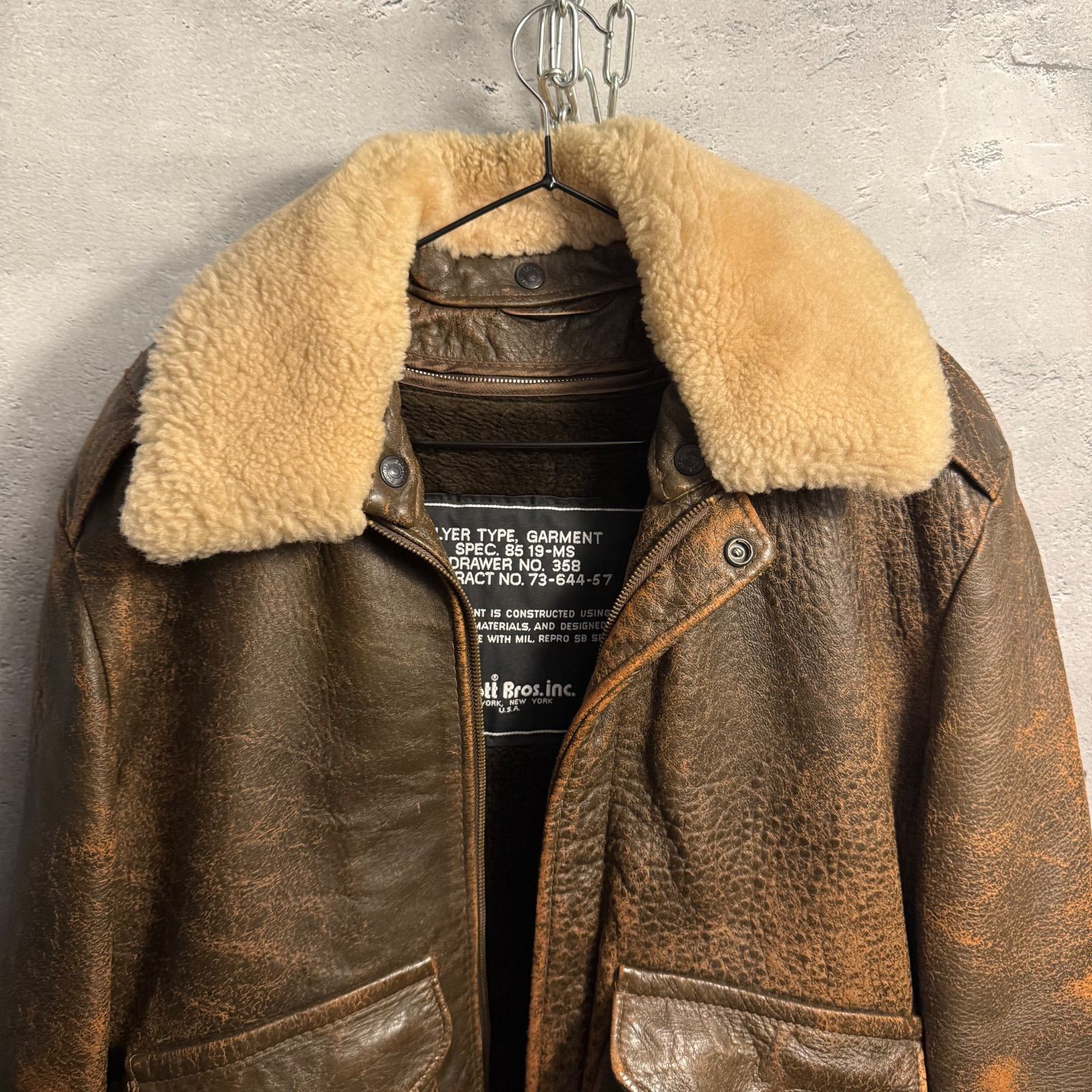 ✨Schott ショットschott ショット G1フライトジャケット レザー