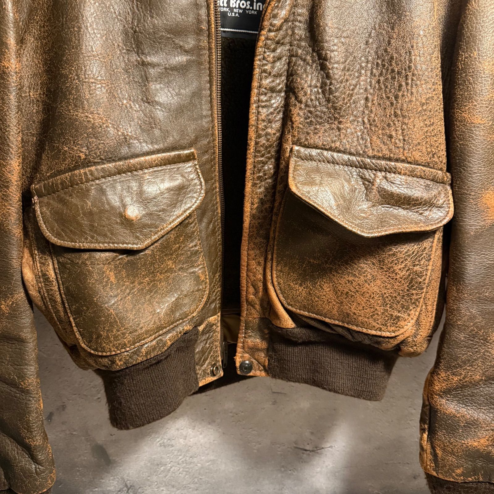 ✨Schott ショットschott ショット G1フライトジャケット レザー