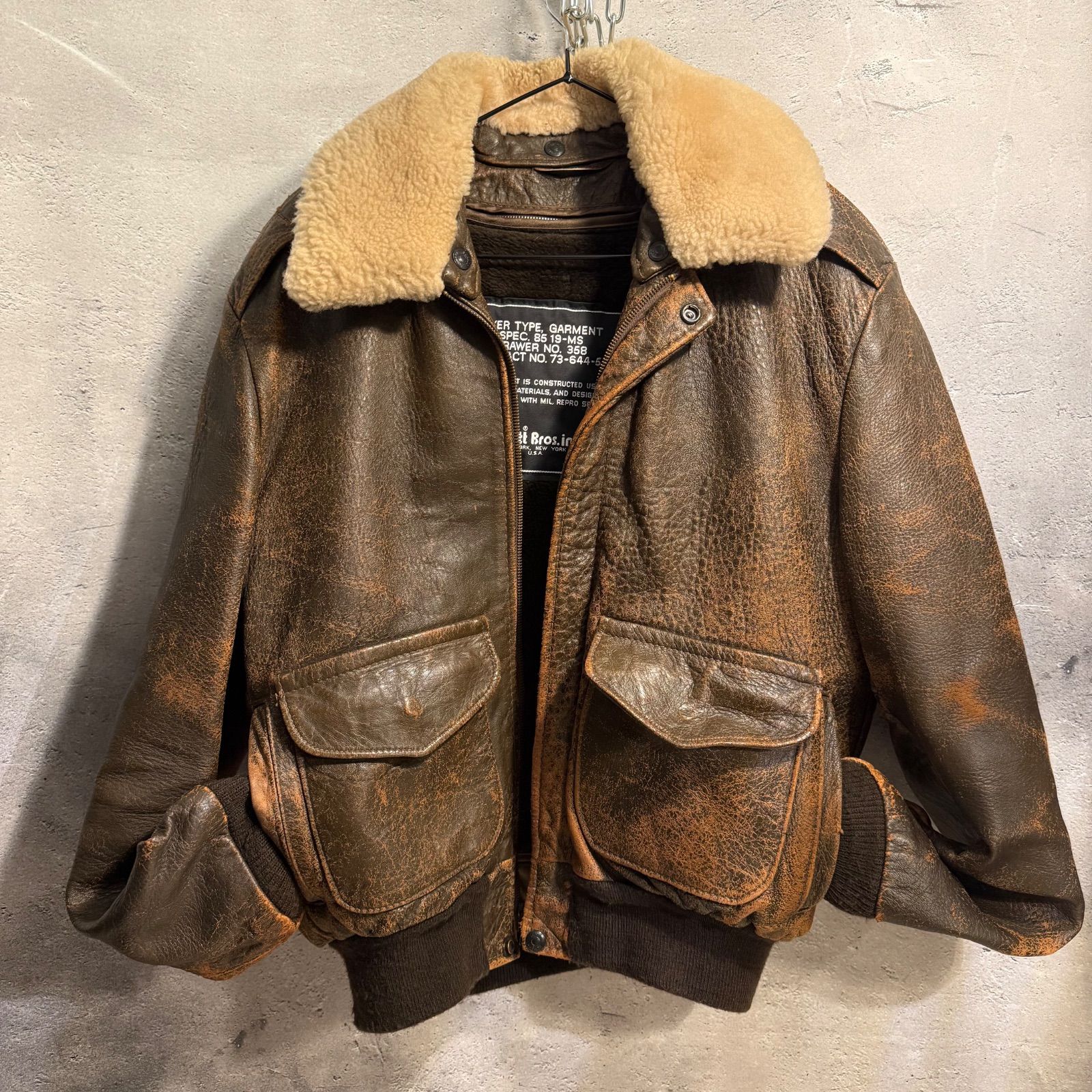 ✨Schott ショットschott ショット G1フライトジャケット レザー