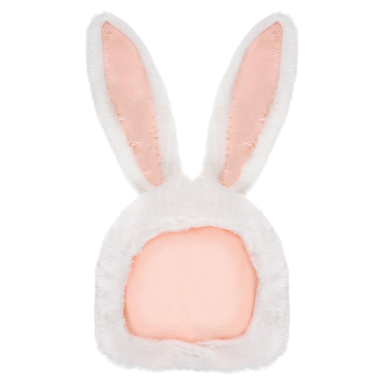  【在庫処分】ふわふわ パーティー かわいい 帽子 うさぎ もふもふ コスプレ小道具 ウサギ帽子 うさぎ被り物 コスプレ 兎被り物 撮影道具 ウサギ かぶりもの [LEDMOMO] パーティグッズ