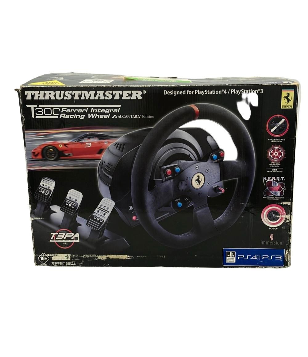 訳あり Thrustmaster T300 フェラーリ Integral Racing Wheel 訳あり Thrustmaster T300 フェラーリ Integral Racing Wheel