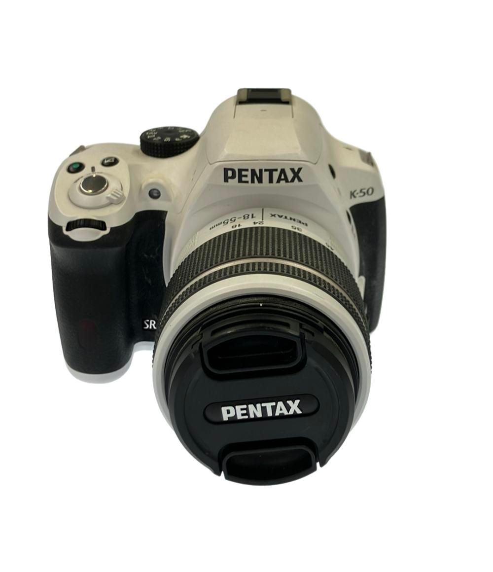 訳あり リコー デジタル一眼レフカメラ PENTAX K-50 ダブルズーム