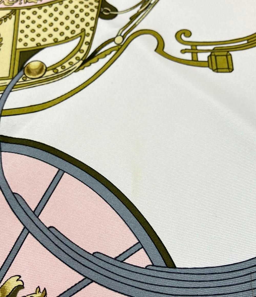 エルメス スカーフ カレ90 シルク100% SPRINGS レディース HERMES