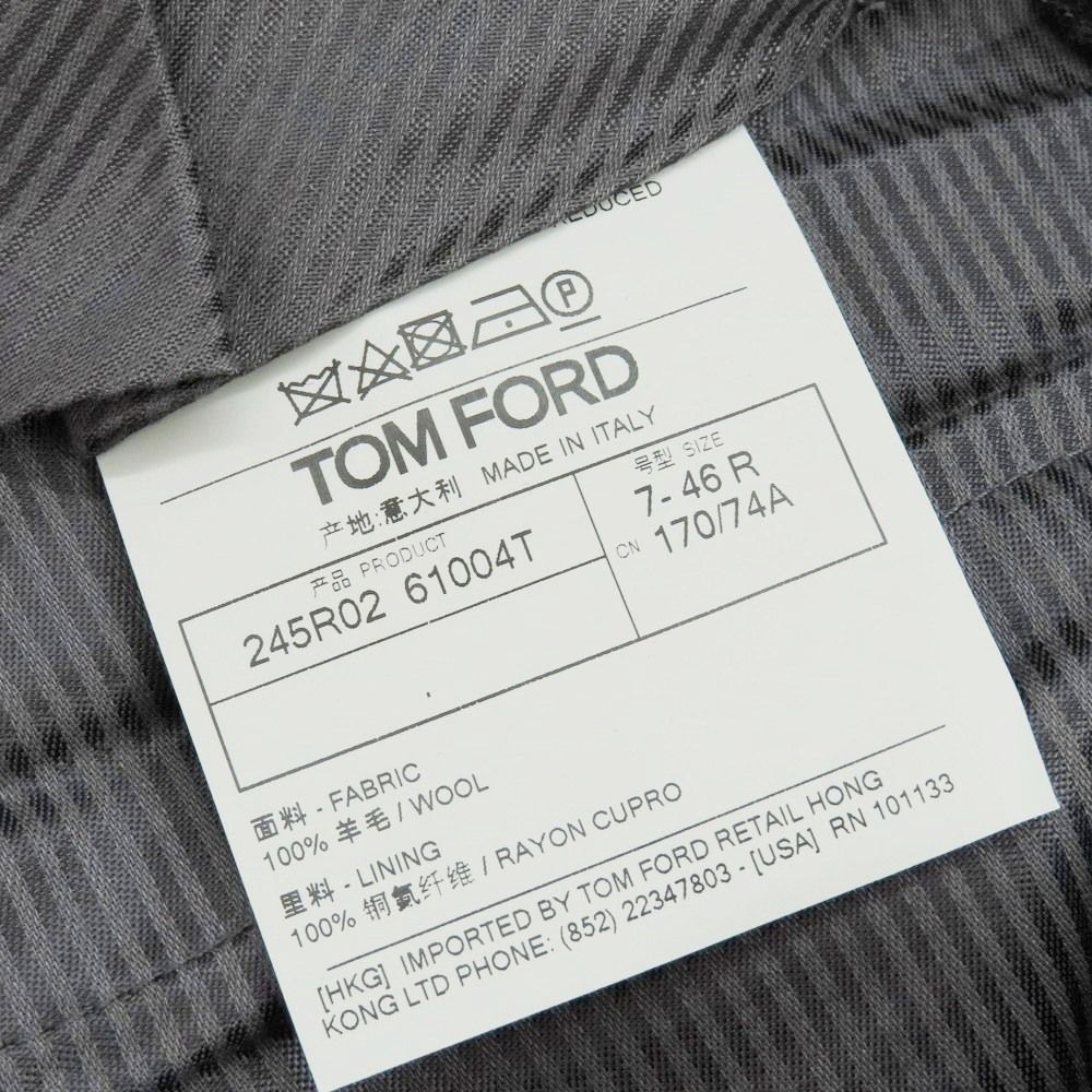 クリアランス 【】トムフォード TOM FORD ウール ドレススラックス