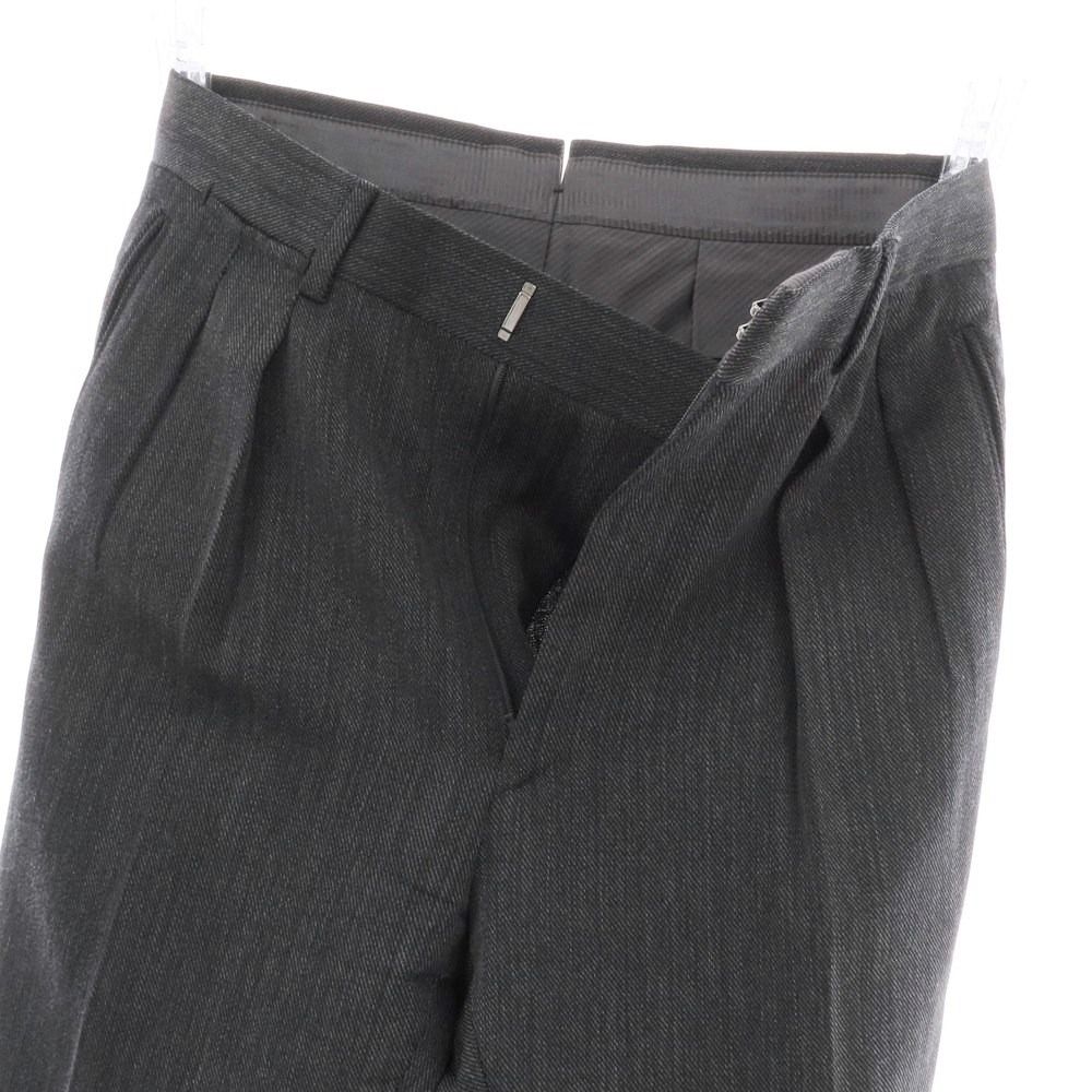 美品トムフォードウールスラックスグレー系 クリアランス 【】トムフォード TOM FORD ウール ドレススラックス