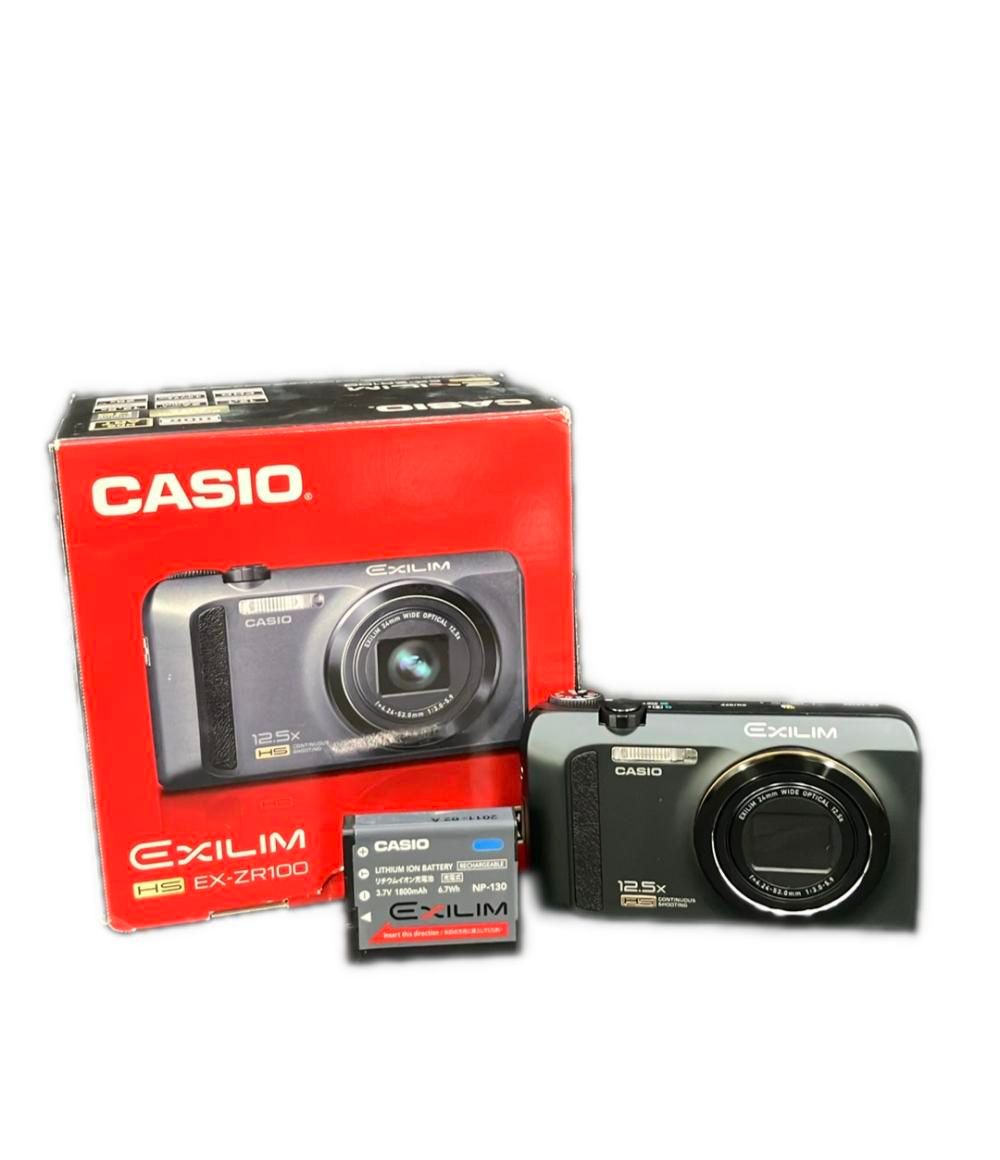 カシオ HIGH SPEED EXILIM EX-ZR100 デジタルカメラ CASIO - メルカリ