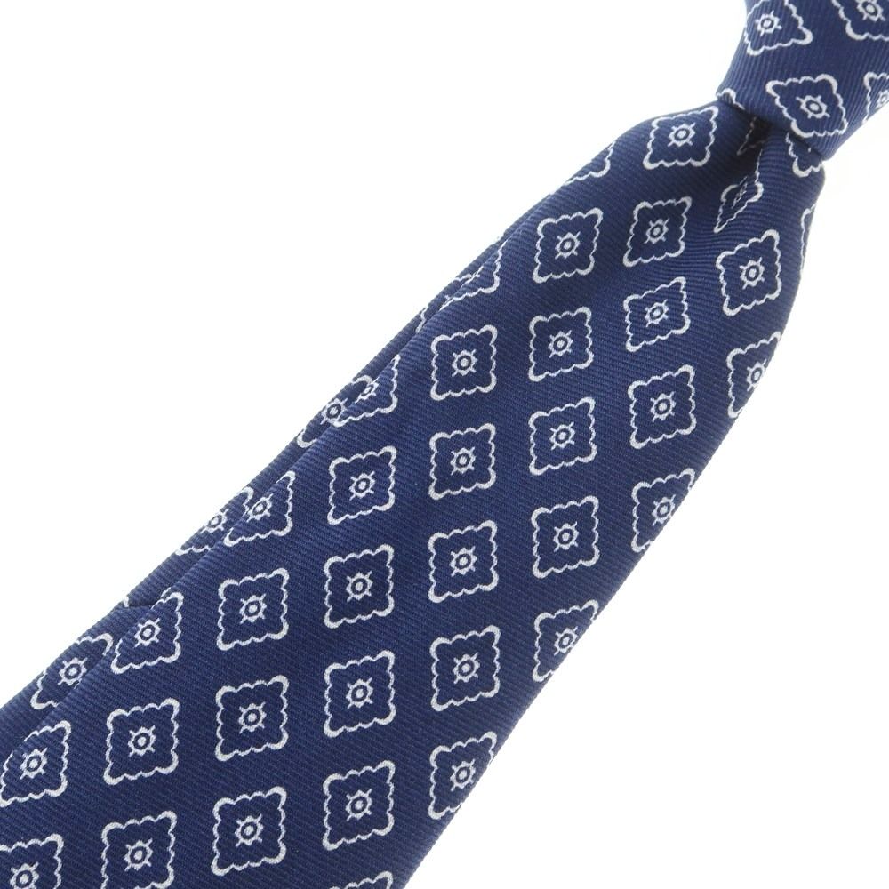 中古】ホリデイ アンド ブラウン HOLLIDAY & BROWN シルク プリント 小