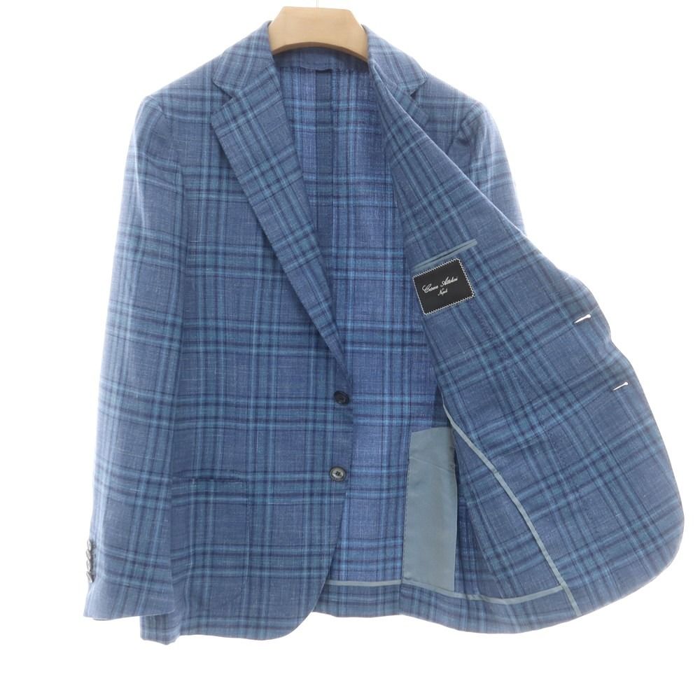中古】チェーザレ アットリーニ Cesare Attolini カシミヤシルクリネン