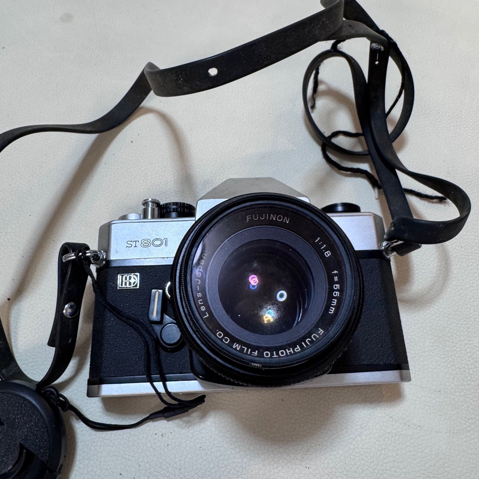 動作確認済み FUJIFILM FUJICA ST801 ブラック フィルム一眼 動作確認済み FUJIFILM FUJICA ST801 ブラック フィルム一眼