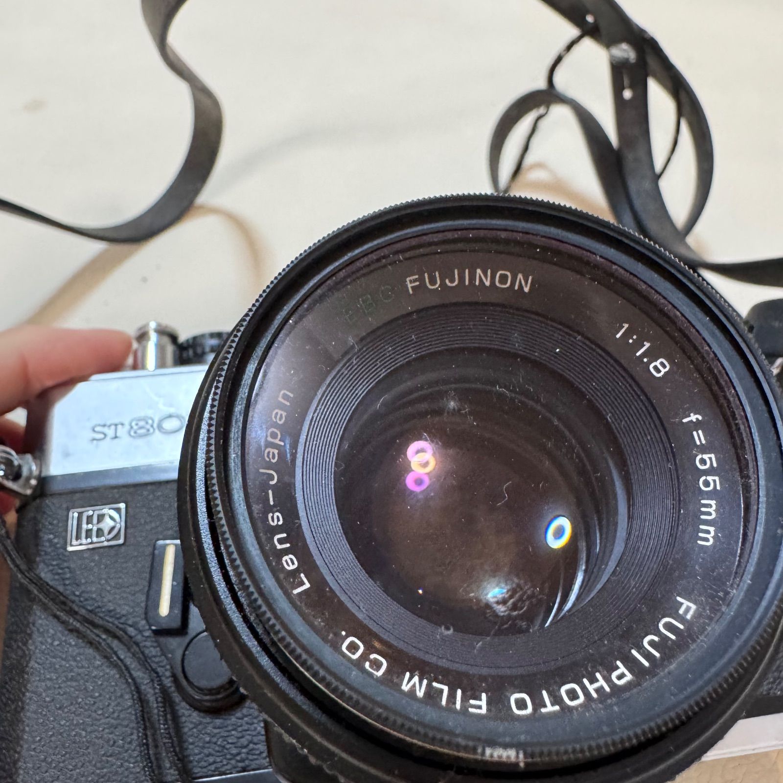 動作確認済み FUJIFILM FUJICA ST801 ブラック フィルム一眼 動作確認済み FUJIFILM FUJICA ST801 ブラック フィルム一眼 中古