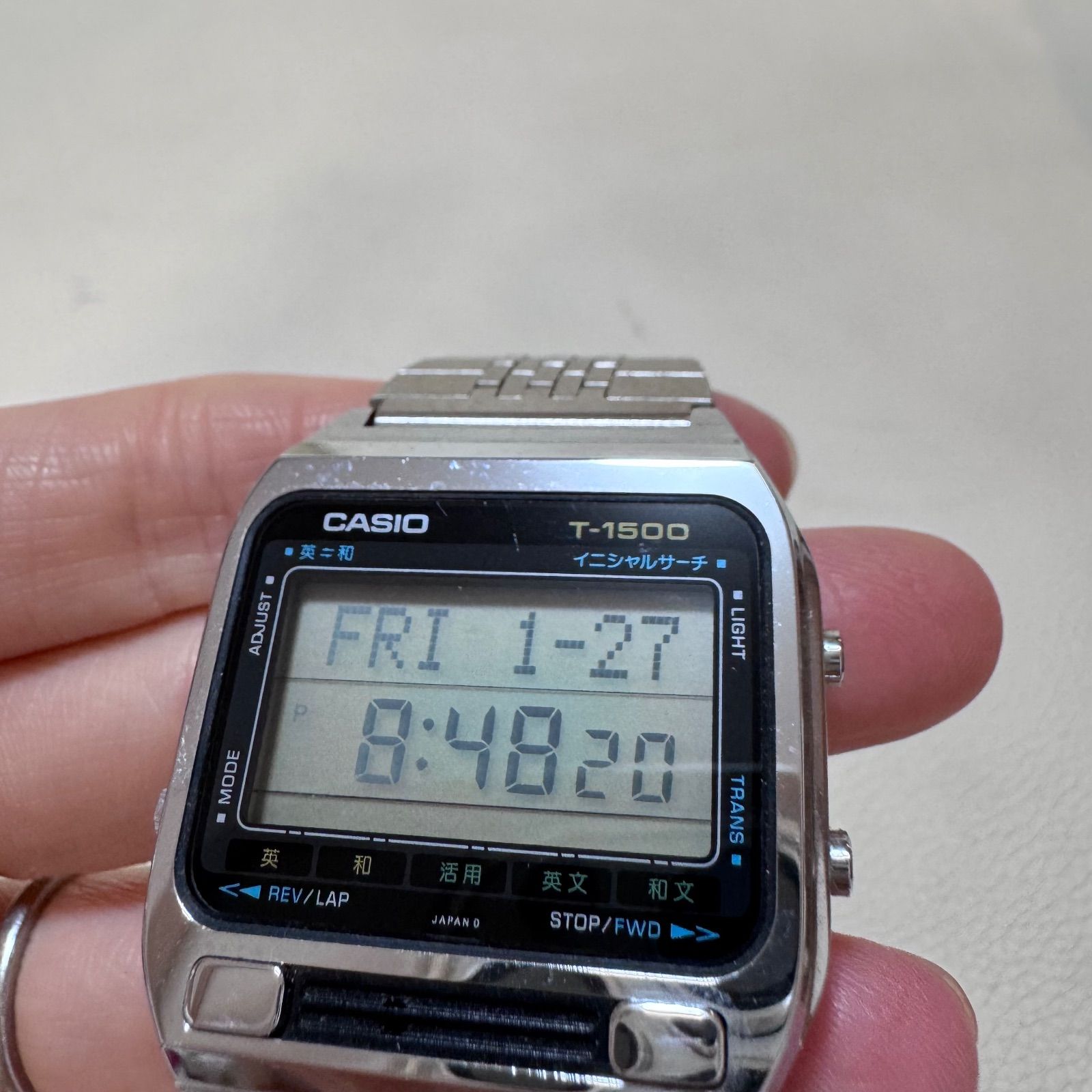 CASIO カシオ T-1500 ウォーキングディクショナリー 動作確認済 - メルカリ