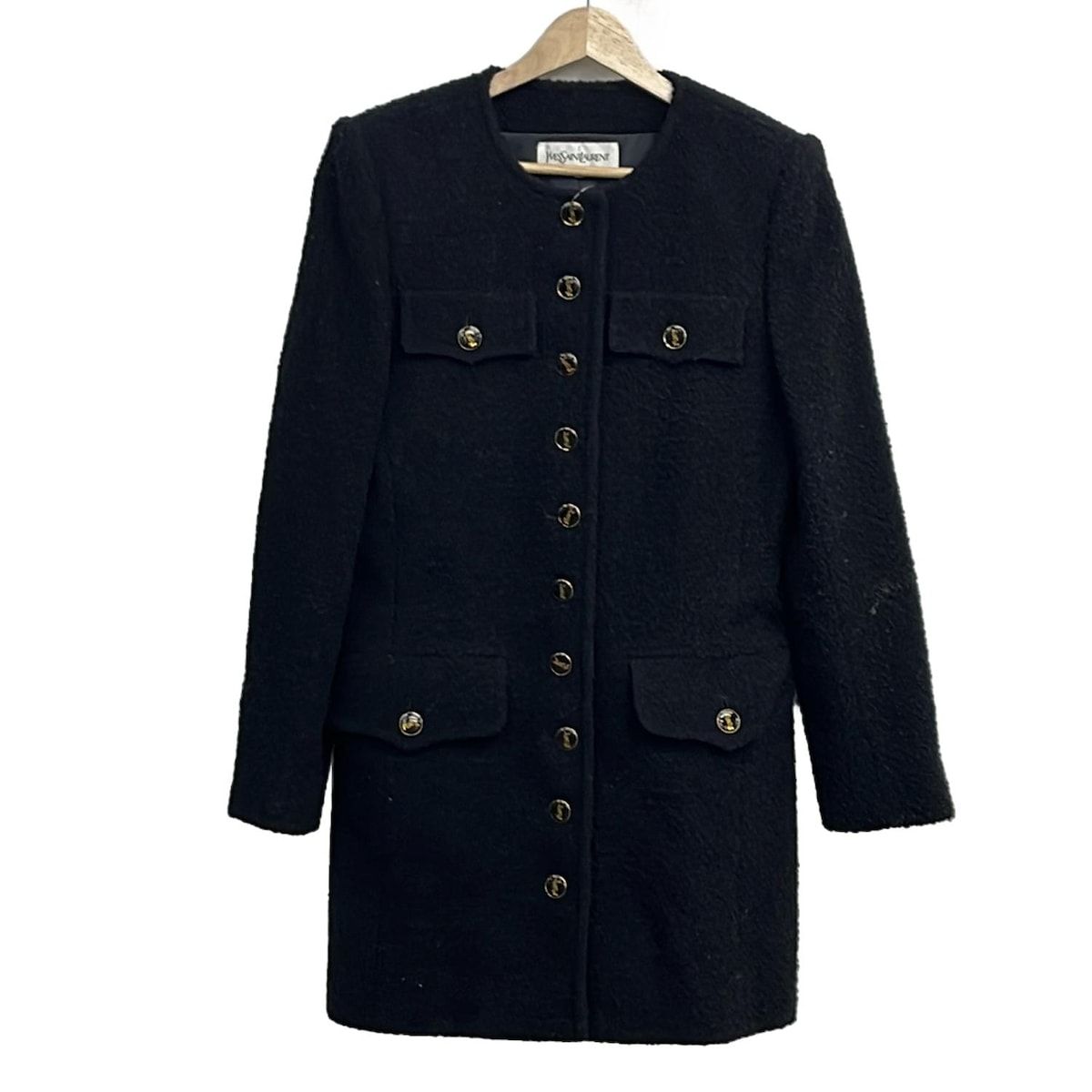 Yves Saint Laurent バーガンディ コート 36 Yves Saint Laurent バーガンディ コート 36 Yves Saint Laurent