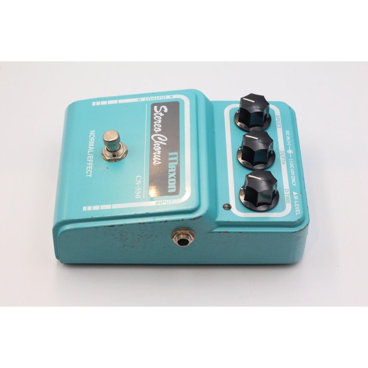 MAXON 注文 CS－550 Used Maxon CS-550 STEREO CHORUS