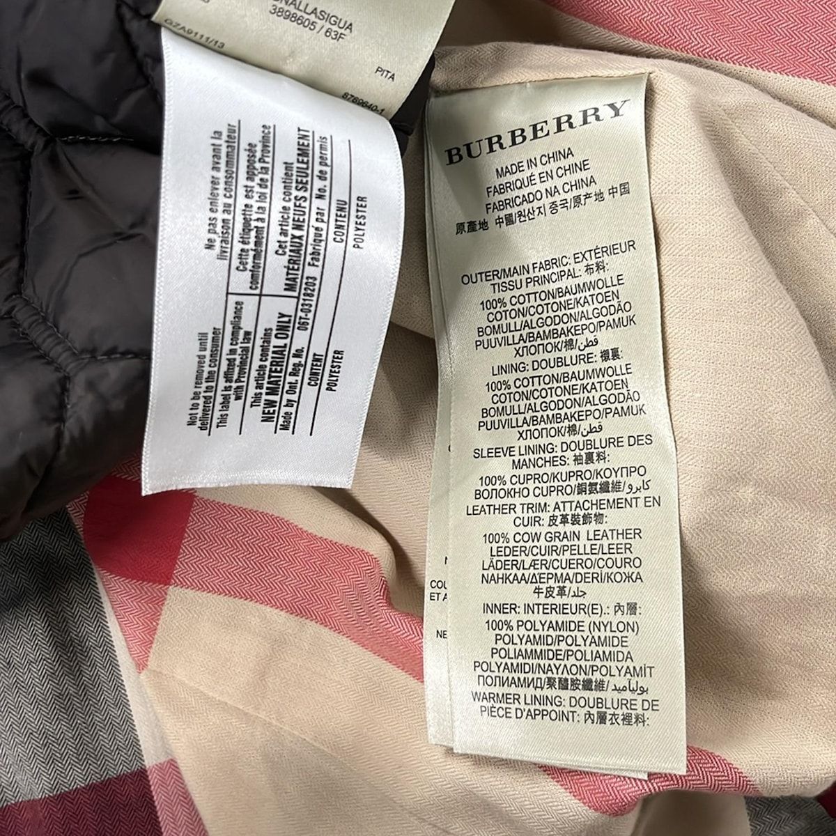 BURBERRY BRIT(バーバリーブリット) コート レディース美品 - レッド