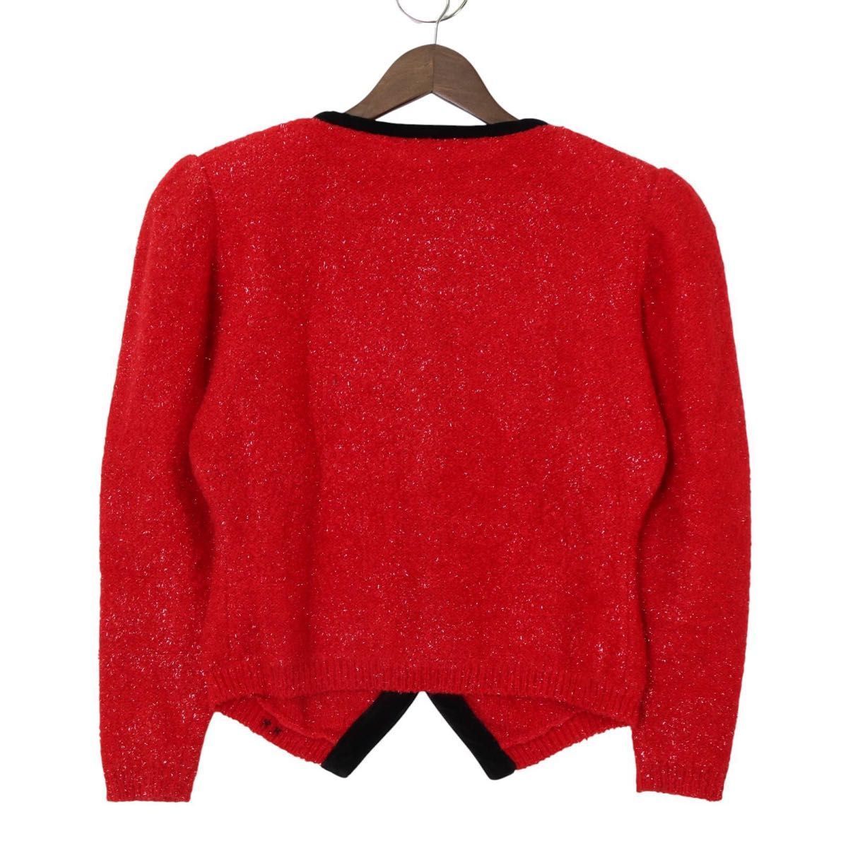 Yves Saint Laurent イヴサンローラン カーディガン チャイナニット M