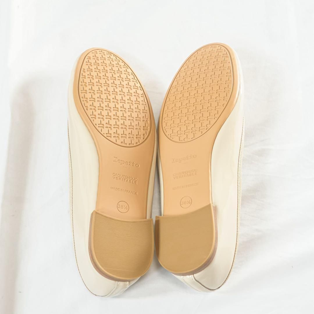 ☆新品未使用☆ レペット バレエシューズ フラット エナメル リボン